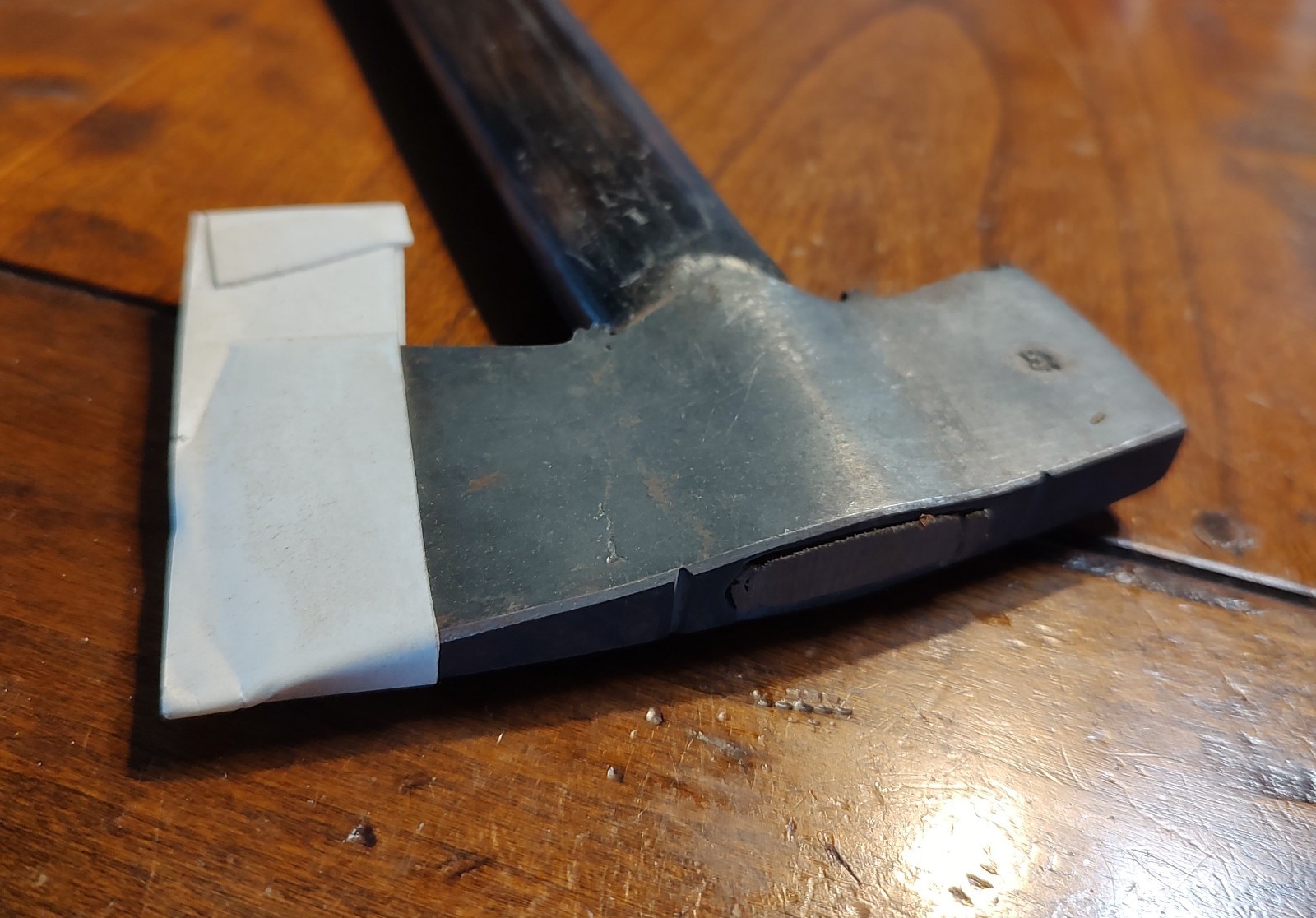 Colonial Kentucky Or Fort Meigs Belt Axe Tomahawk, Maker Marked