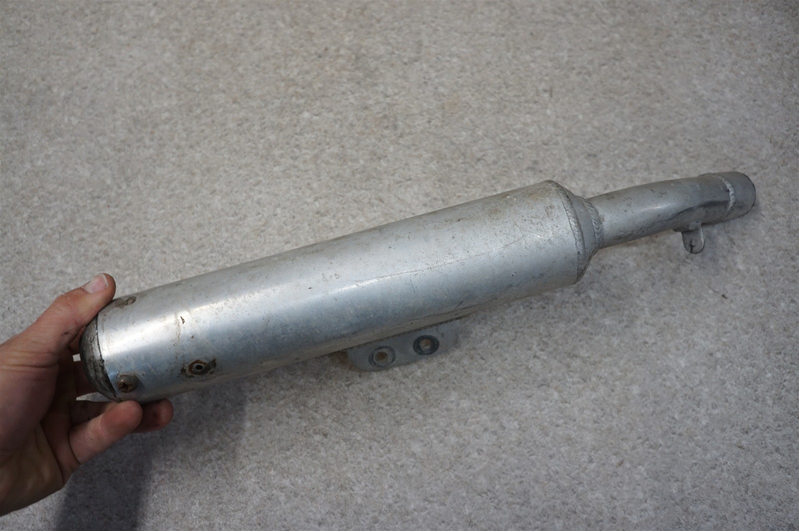 1984 84 Honda ATC250R ATC 250R Full Exhaust System Pipe Muffler Silencer