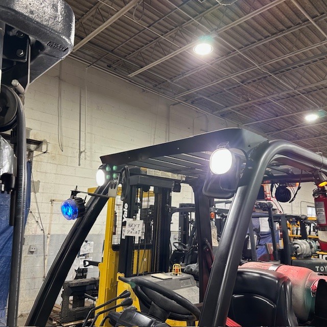 2019 Yale GLC060VX 6000lb Used Forklift Sideshift Triple Mast 5371 Hours