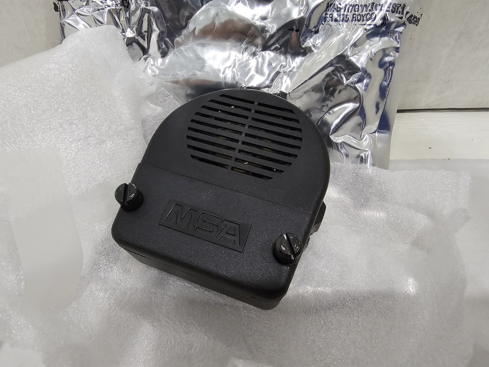 NEW MSA Audio Frequency Amplifier For Gas Masks VPU Voice Projection SEALED