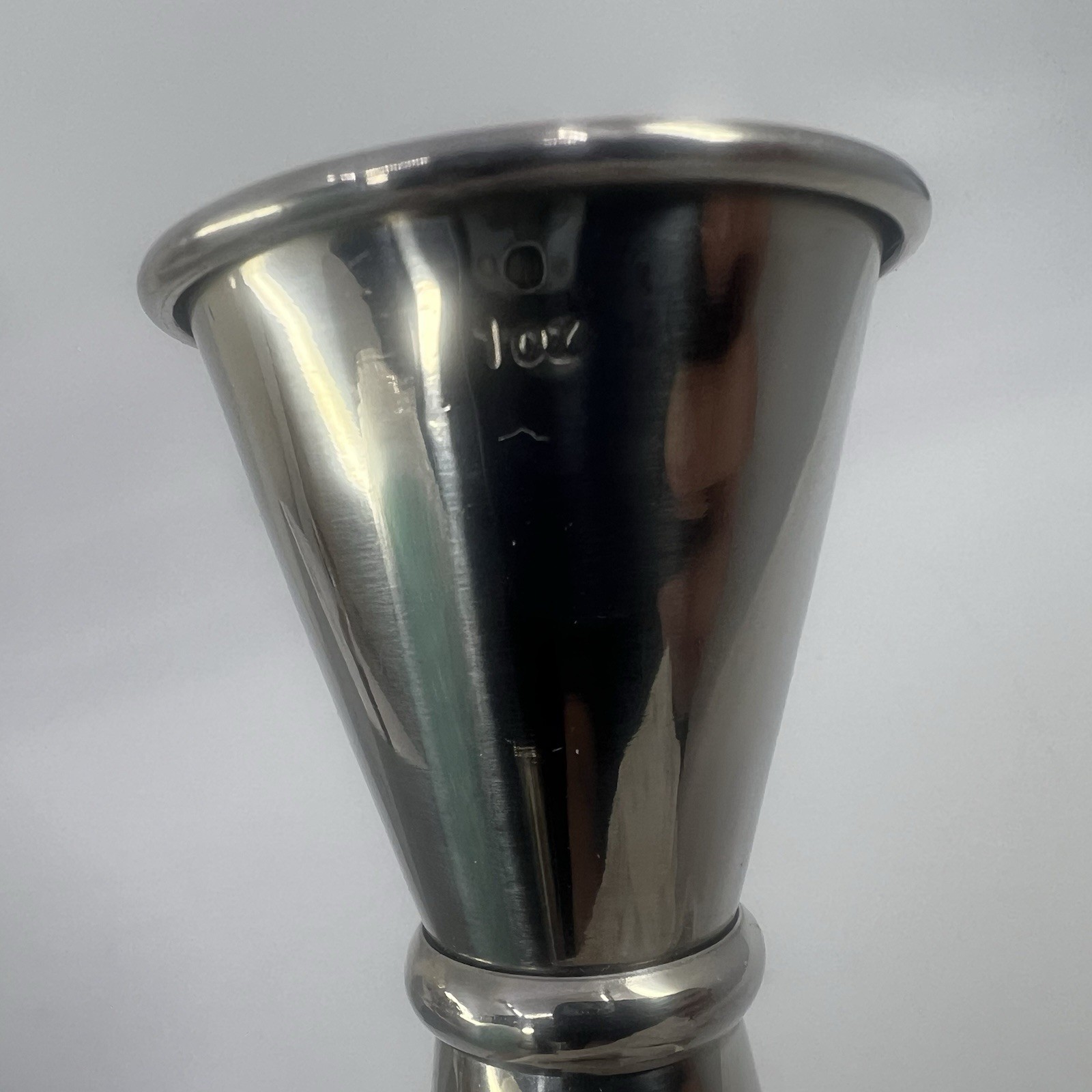 JIGGER Japanese Style Cocktail Bar Shooter Double Shot Glass | Stainless Steel