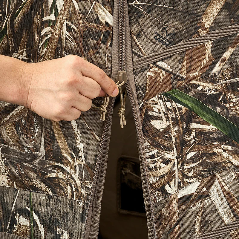 Modular Panel Hunting Blind | A-Frame Pop Up Duck & Goose Blinds | Portable 3-4