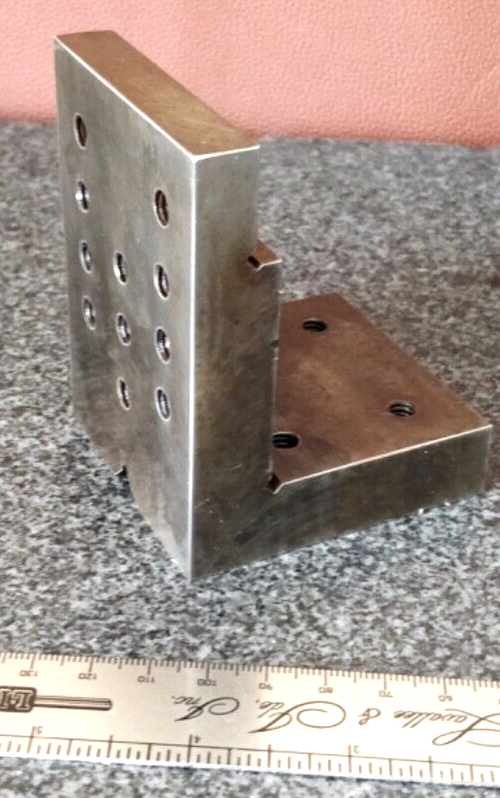Indicator Inspected ~ Right Angle Plate Machinist Mill Milling Set-Up Fixture