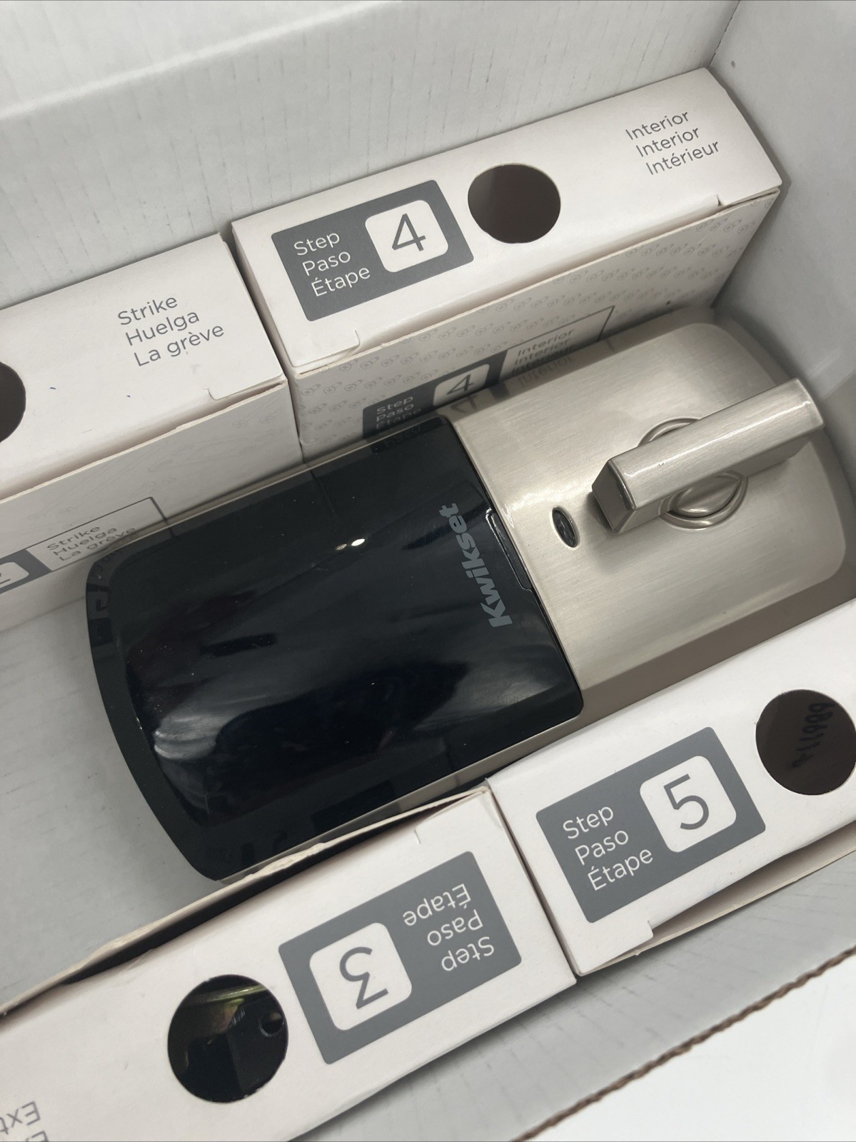 Kwikset 99380-001 Halo Wi-Fi Smart Electronic Keypad Deadbolt Nickel No Key