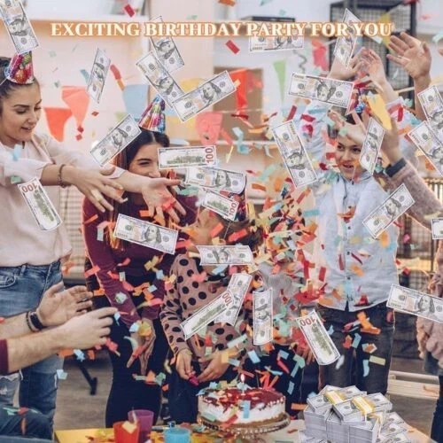 $50 Bills 1000 Pieces Prop Replica Money for Movies, Parties, Tik Tok, Instagram