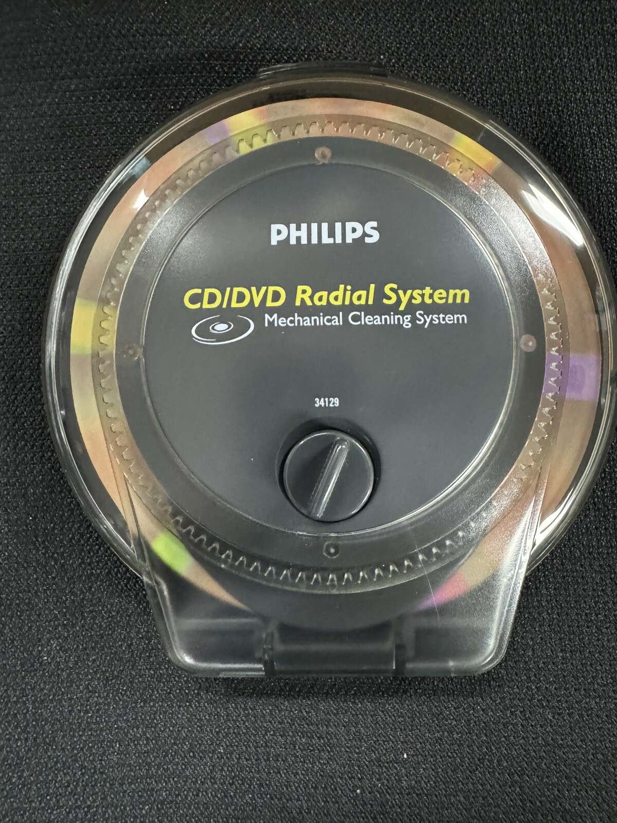 PHILIPS CD/DVD RADIAL SYSTEM MECHANICAL CLEANING SYSTEM DISC CLEANER