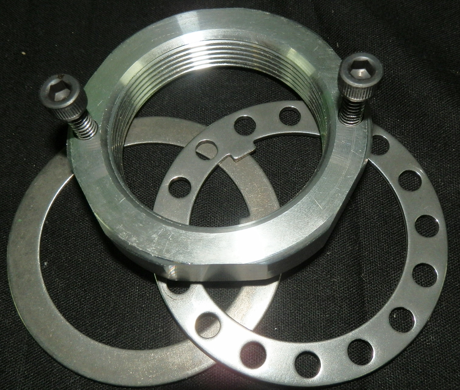 Locking Aluminum Hub Nut Assembly for wide 5 Hubs