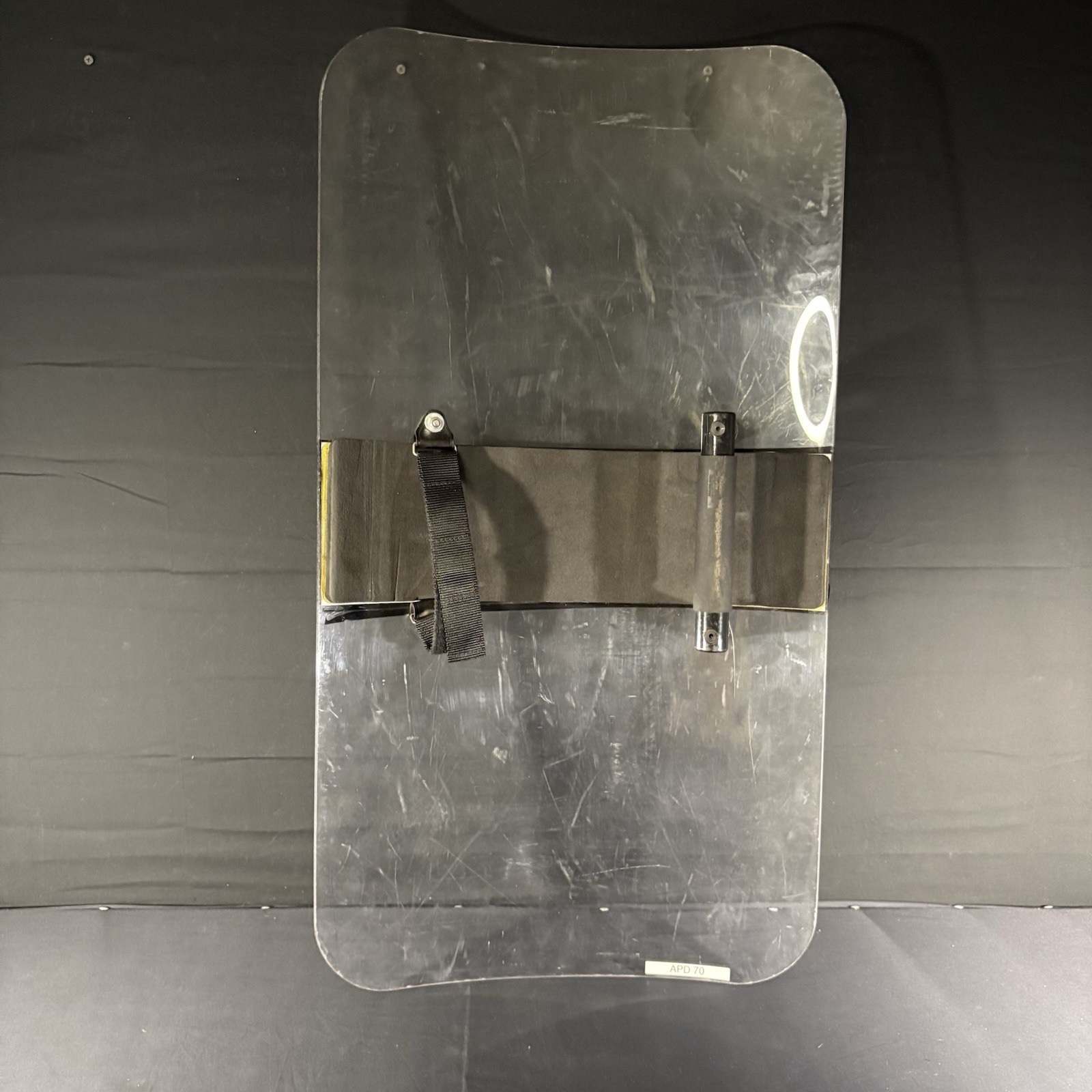 AETCO Police Riot Shield U.S.A. Made With Small Crack