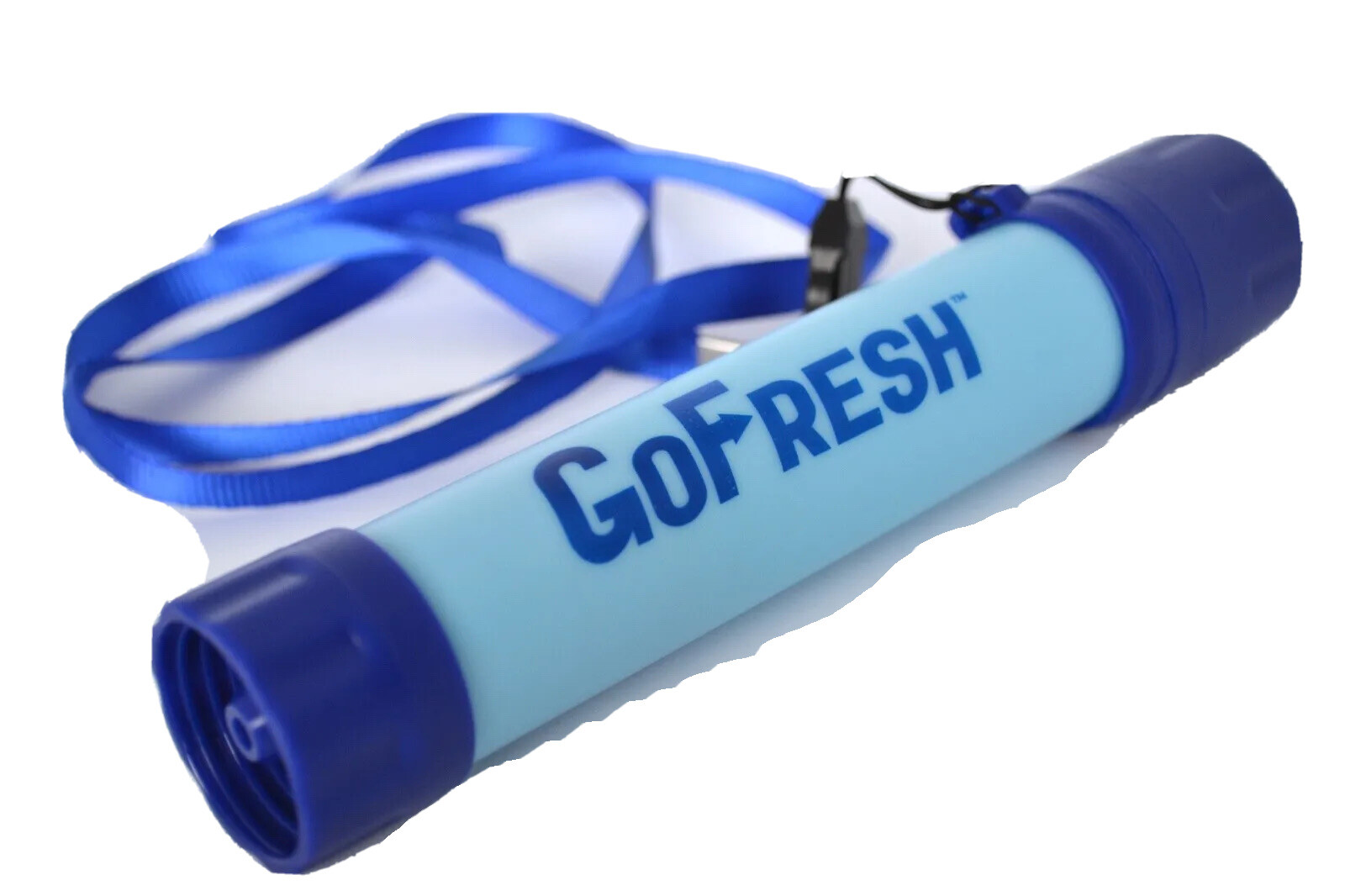1-PK Personal Water Filter Straw 1500 Liters of Clean Water Anywhere GoFresh!