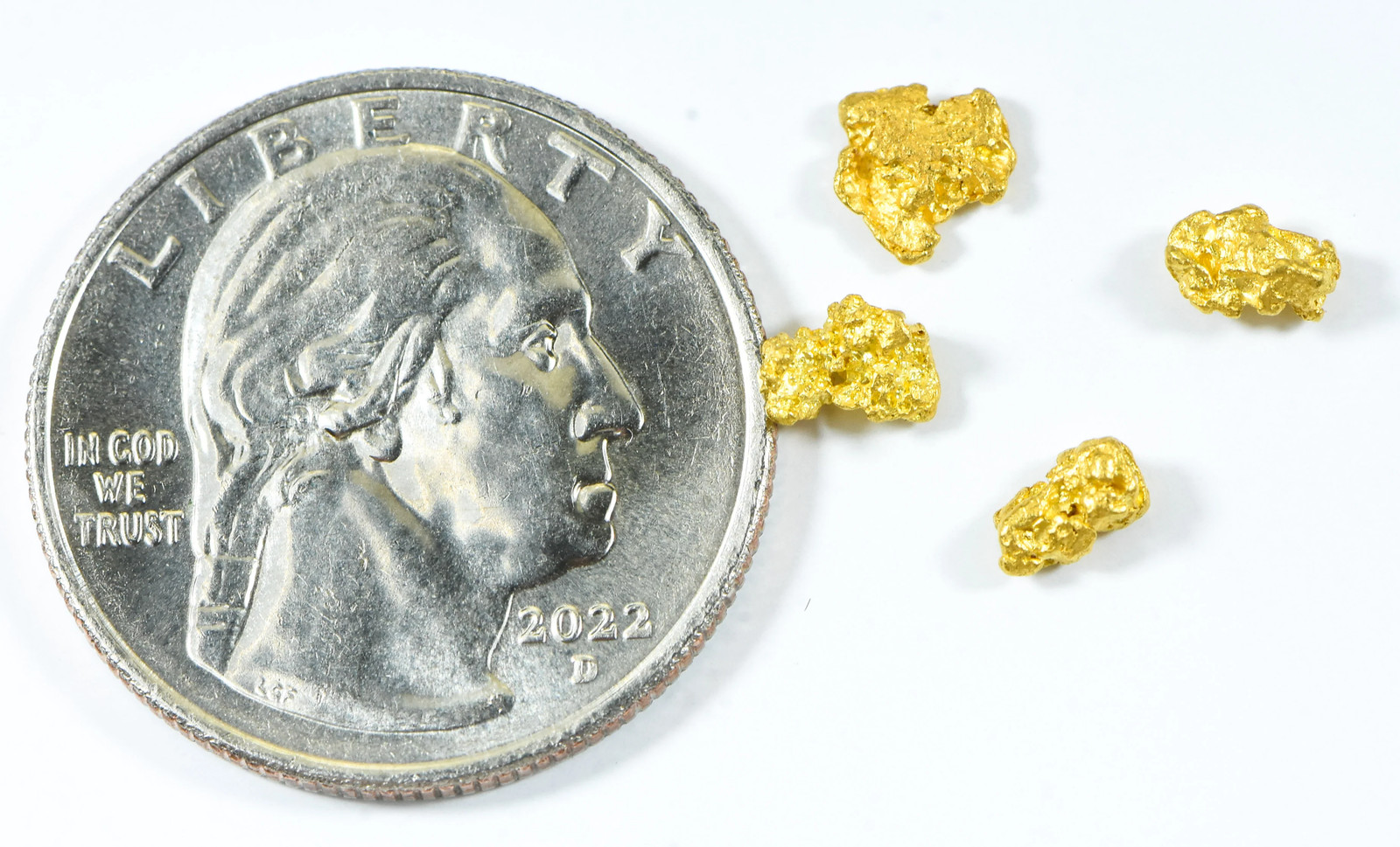 Natural Gold Nugget Australian .31 Gram Genuine