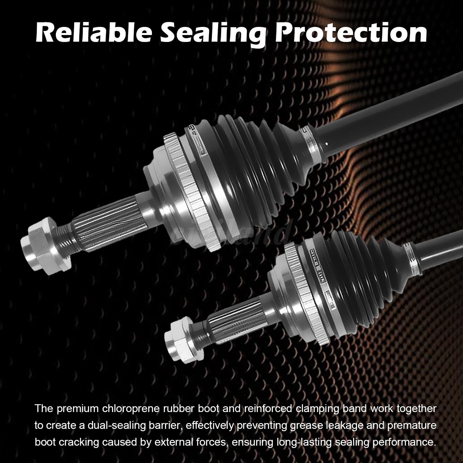 CV Axle Shaft Front Left & Right Set for Honda CR-V 2.0L Automatic 4WD 1997-2001