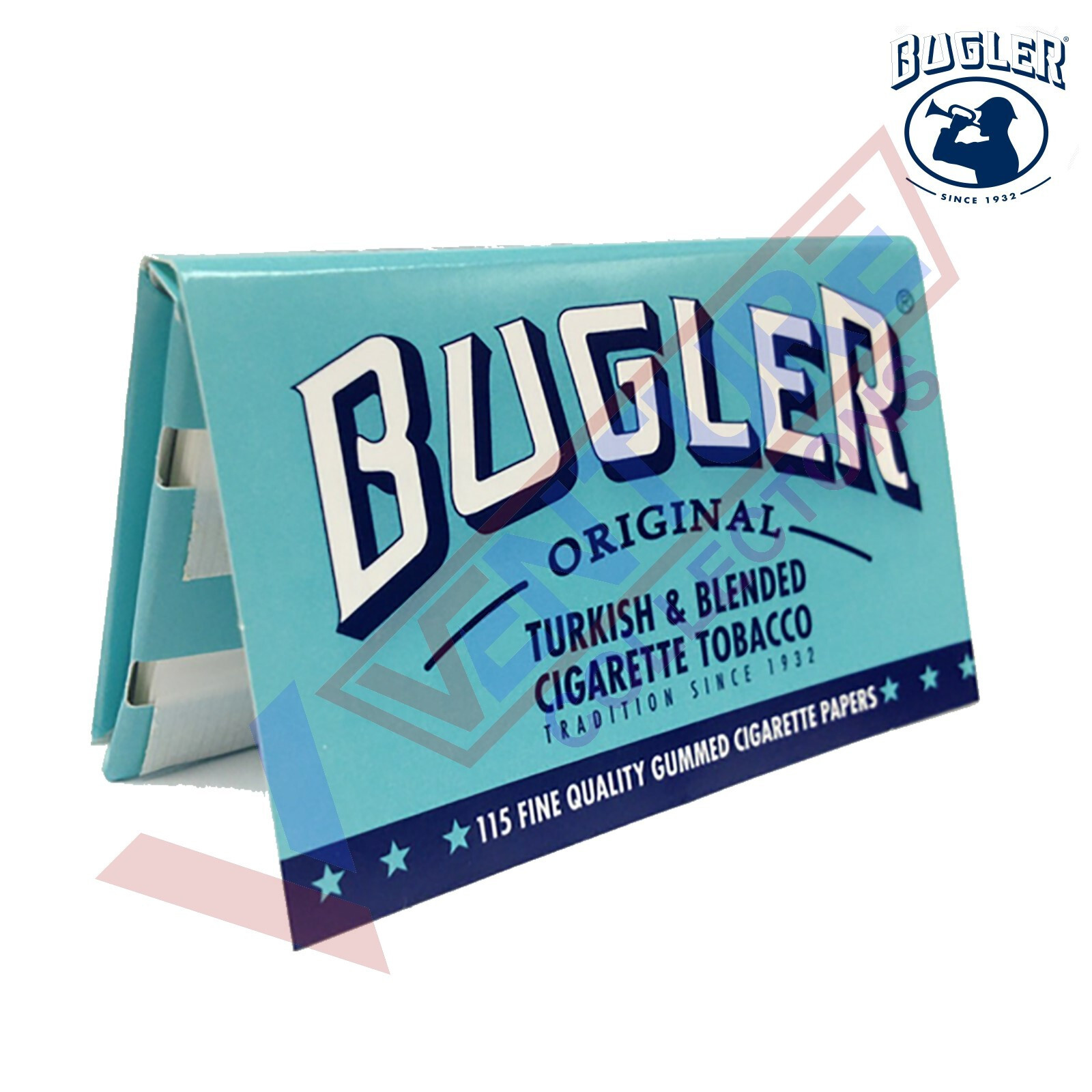 Bugler Original 70mm Rolling Papers 24 Booklets (115 Pappers Each) - FREE SHIP