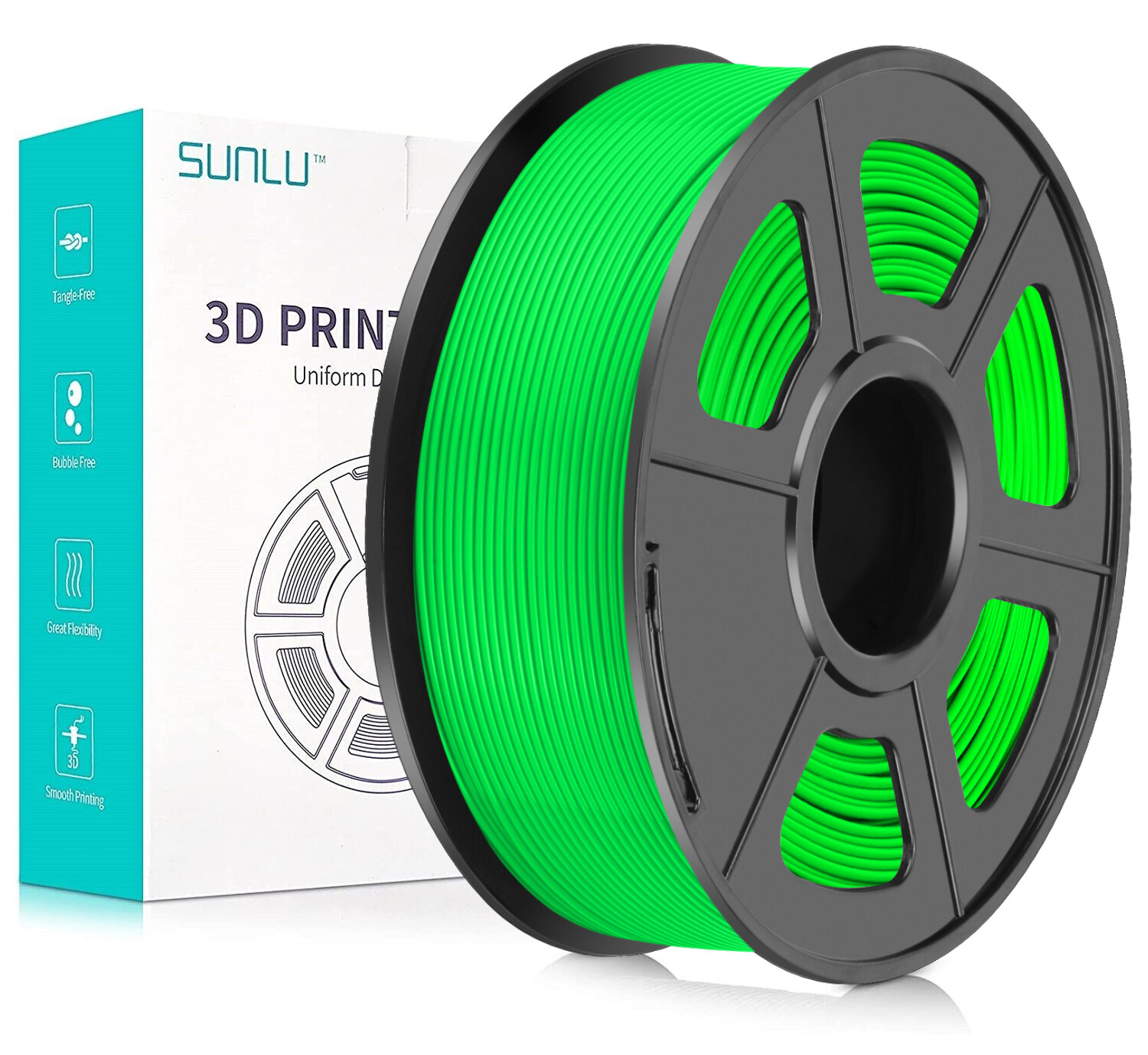 【BUY4 PAY FOR 3】SUNLU PLA/PLA PLUS/PETG/SILK/ABS/META/MATTE 1KG TPU500G Filament