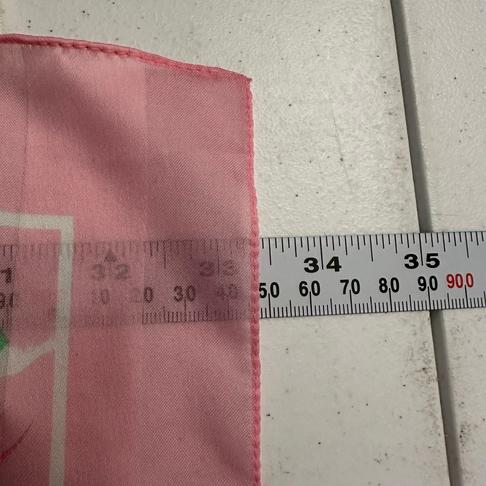 Womens Vintage Italian Scarf Coquette Cottagecore Floral Garden Spring Botanical