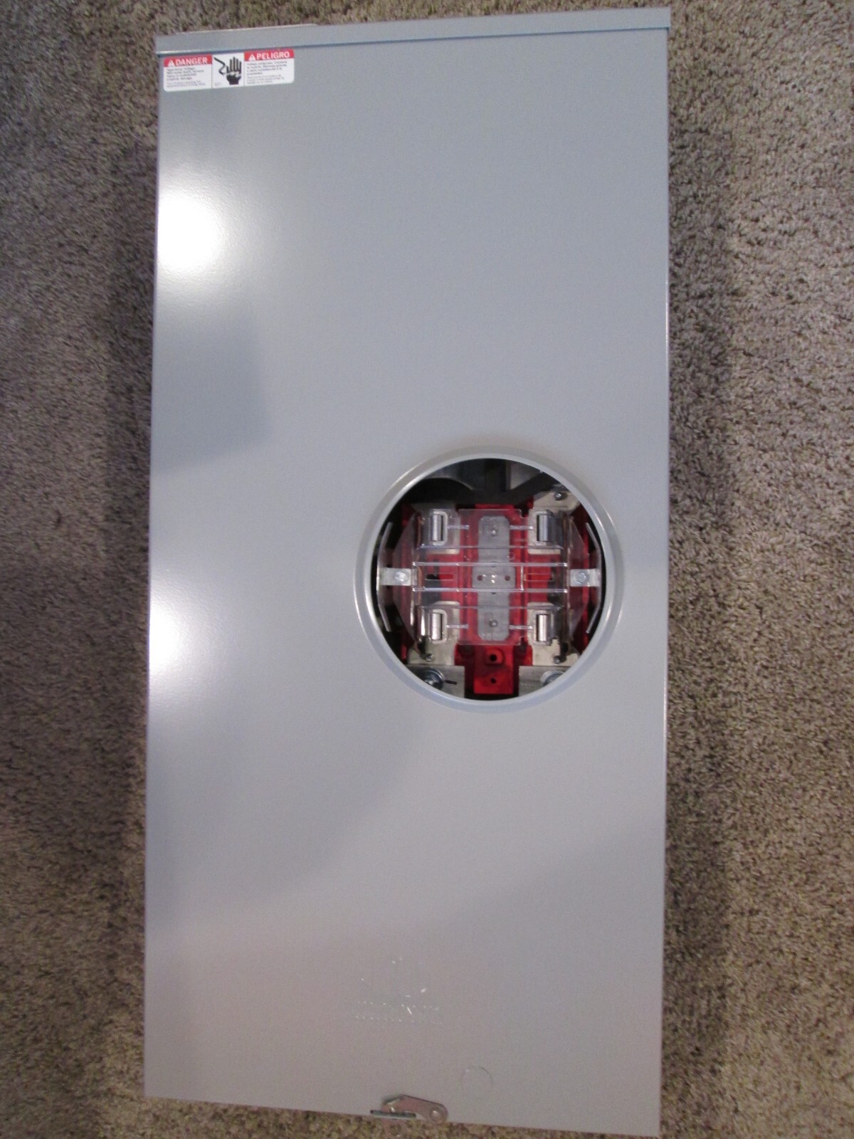 MILBANK meter can 320 amp - Single Phase - 4T BYPS U5161-X-K3L-K2L-BLG-AEPU