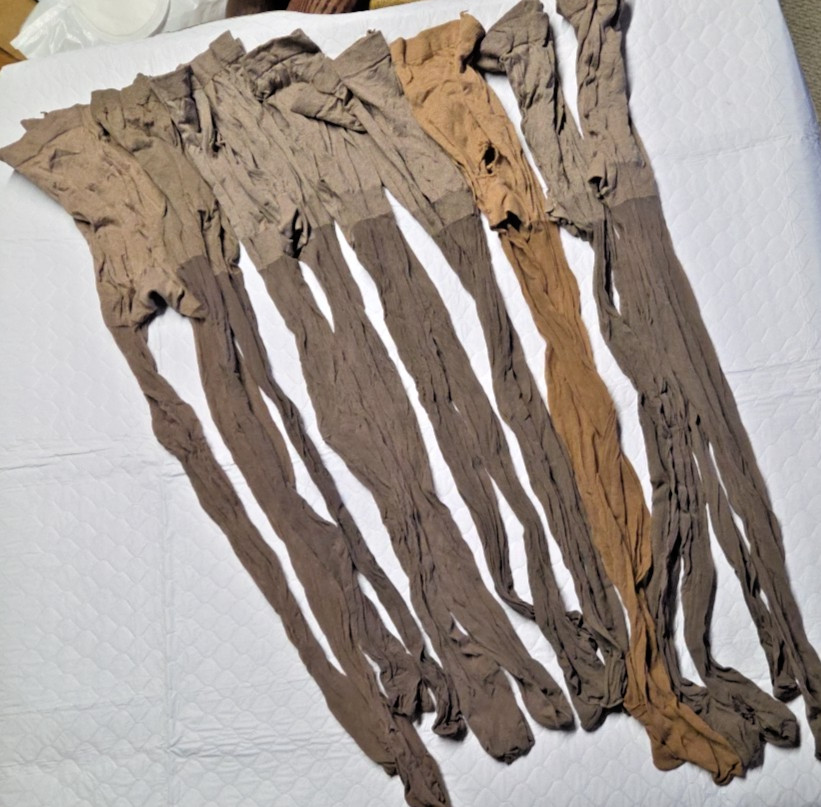 Pantyhose Ladies Women Stockings Gardening Sewing Crafts Unbranded PreOwned