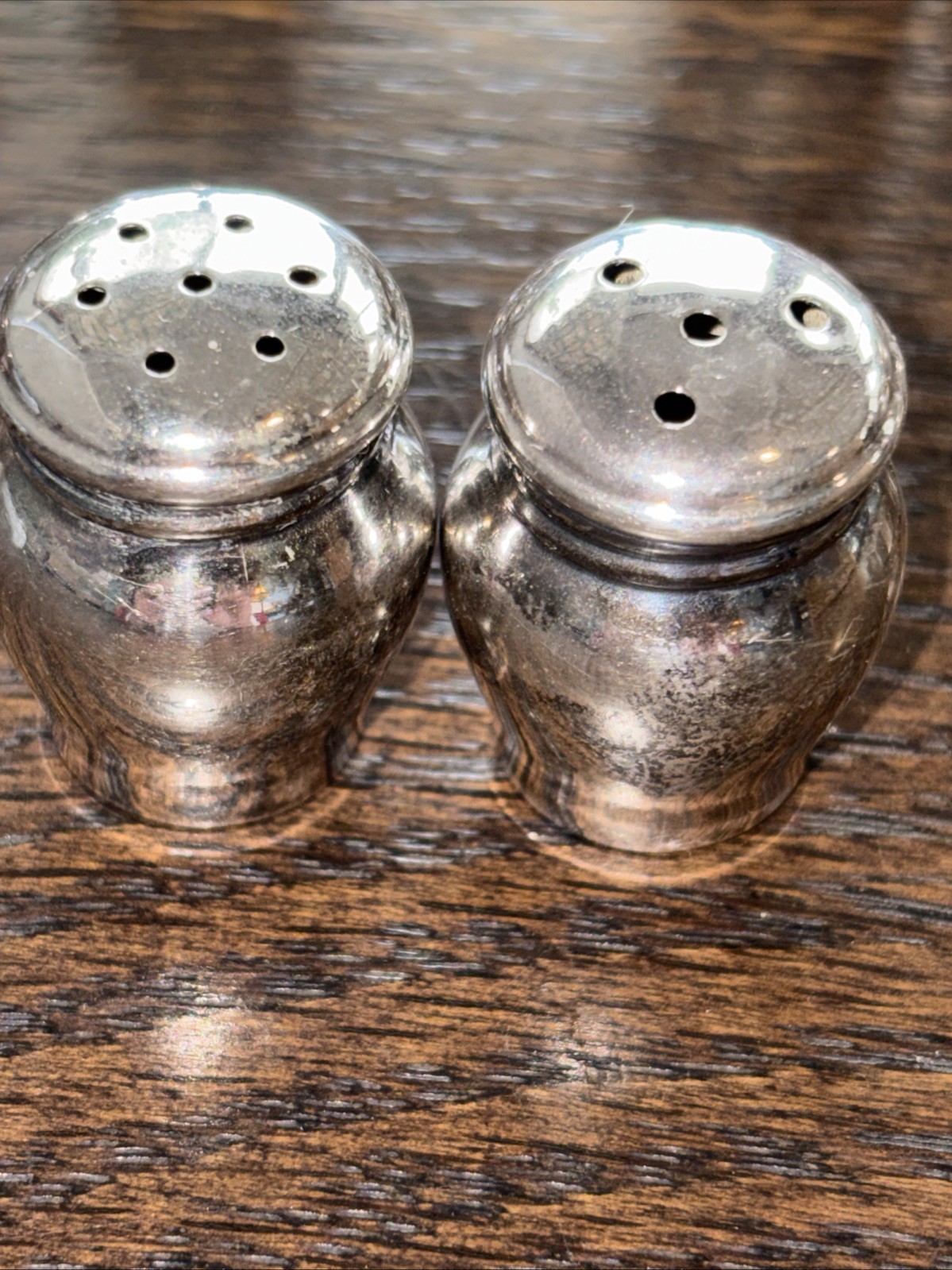 5 Sets of Sterling Silver Salt & Pepper Shakers (10 pc total) All Stamped