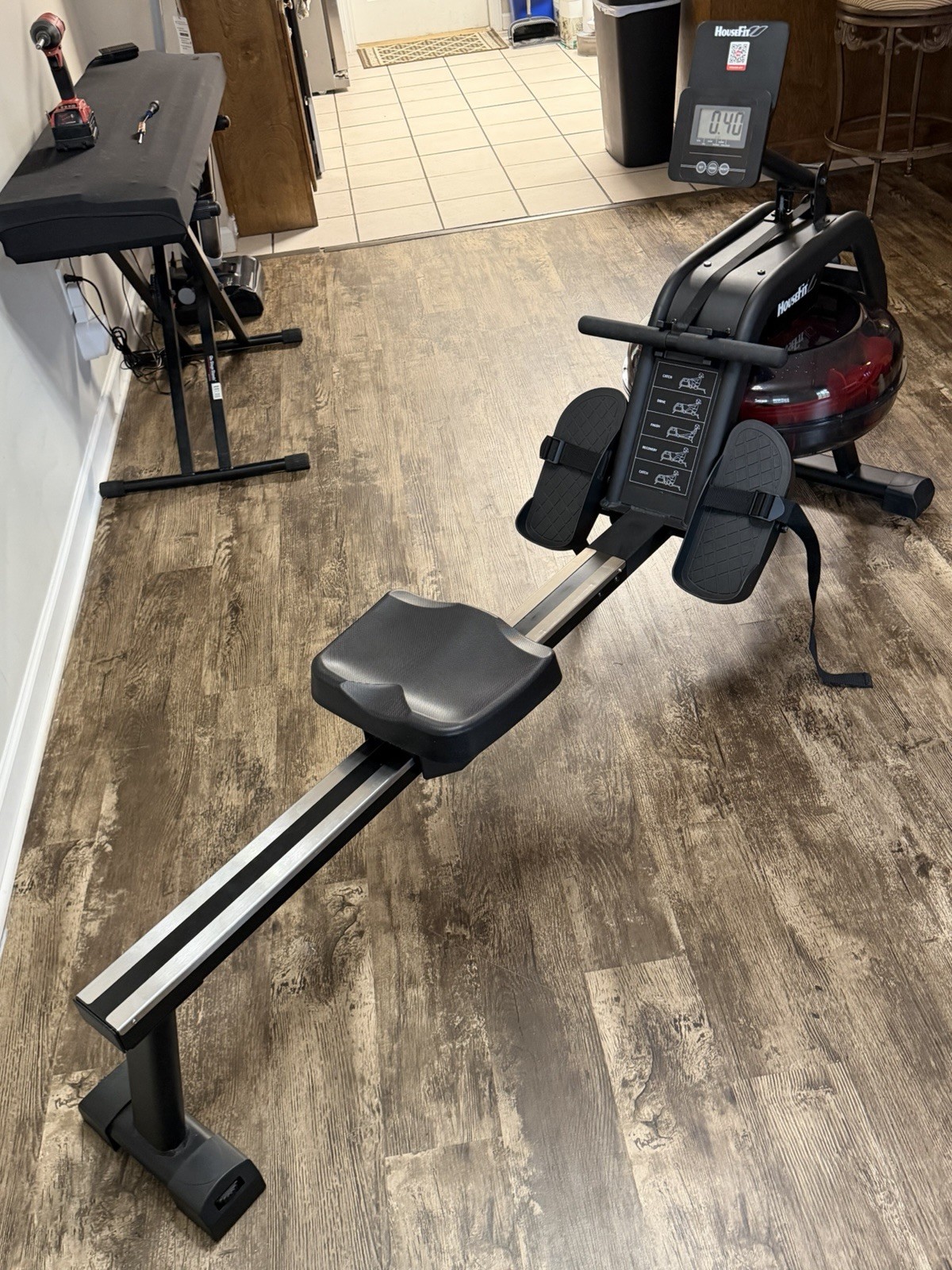 Housefit Water-Rowing Machine, in excellent condition