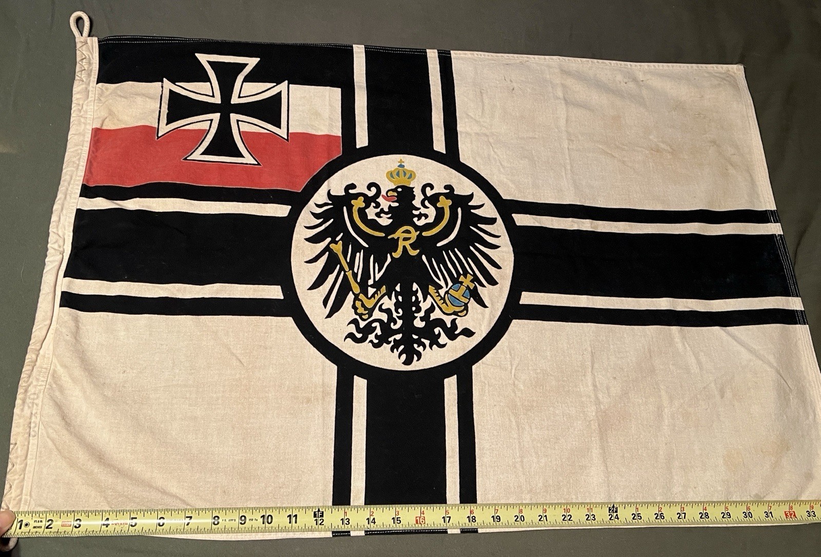 WWI Germany Imperial Naval War Flag w/ Maltese Cross 60x90 Reichskriegsflagge