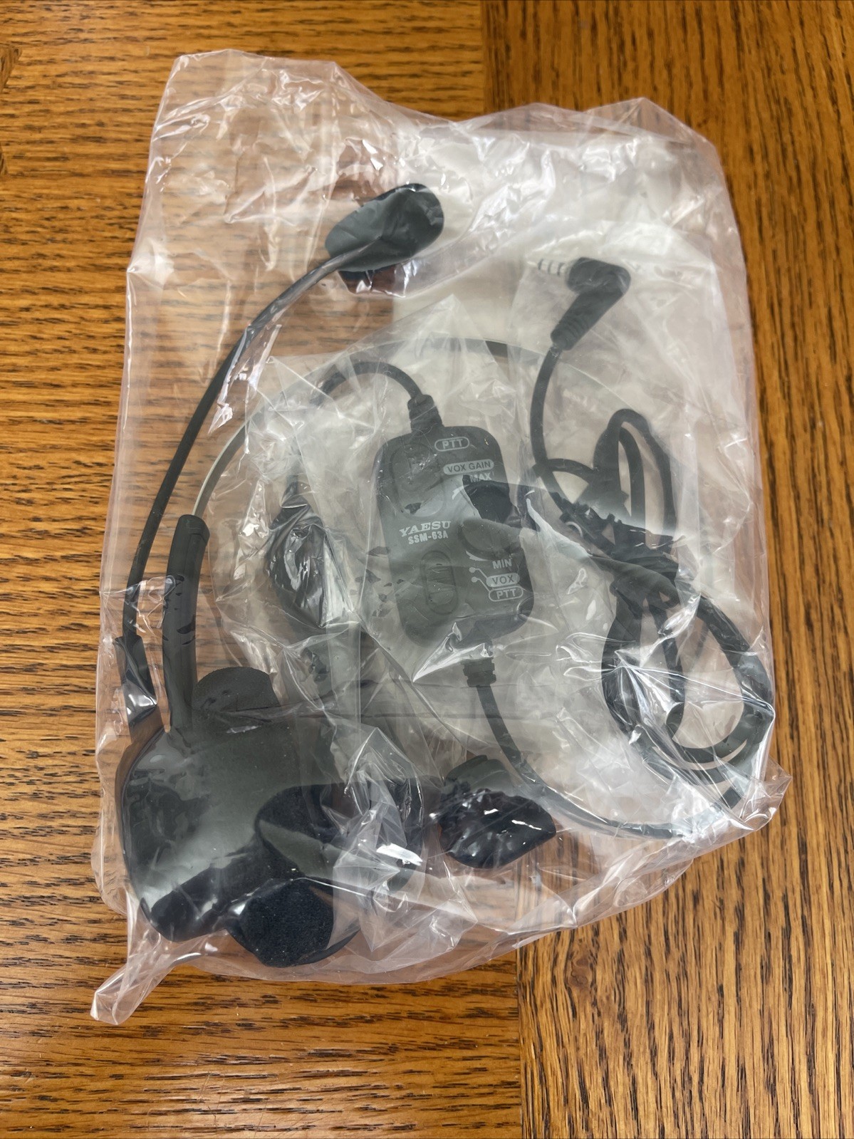 Yaesu SSM-63A Single Ear VOX Headset for Yaesu FT-3DR, FT-2DR, FT-60R, FT-70DR