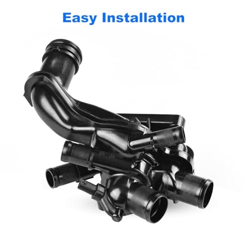 Engine Coolant Thermostat Housing Assembly Compatible with 2010-2015 Mini