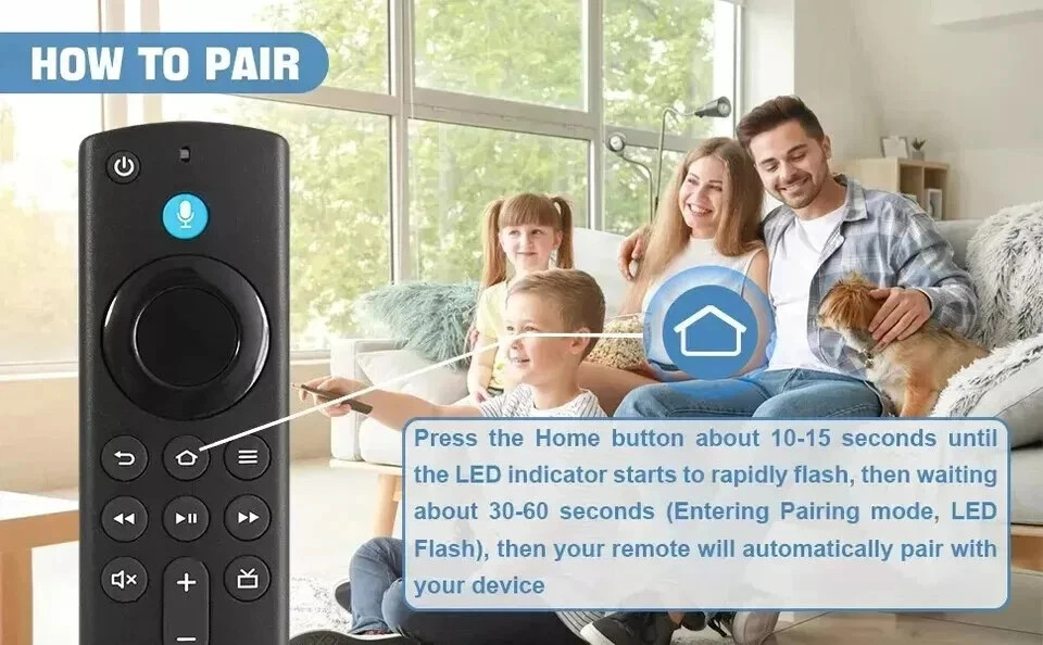 New Voice Remote Control for Amazon Fire TV Stick Lite 4K 3rd Gen Alexa L5B83G