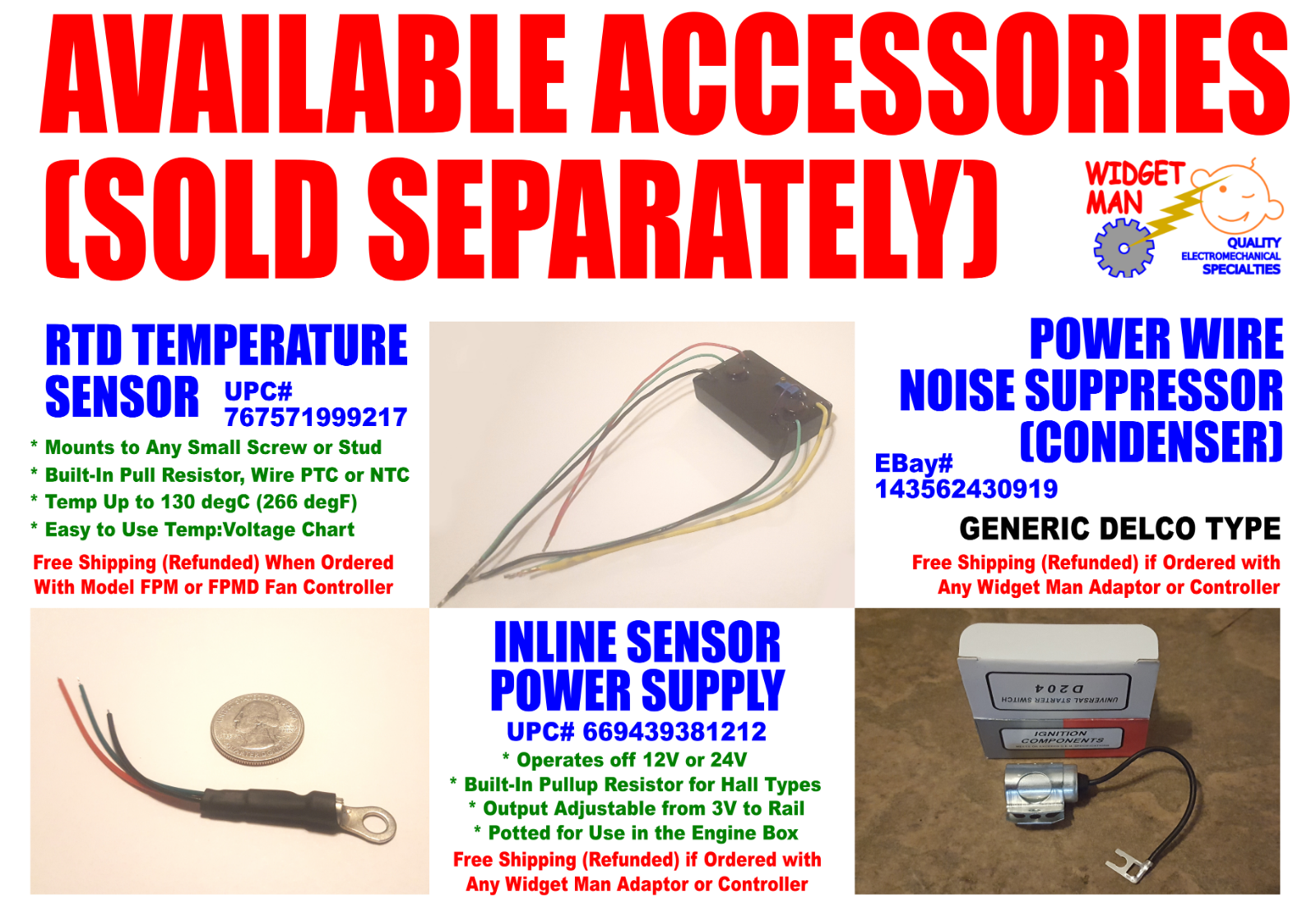 BRUSHLESS PWM VARIABLE FAN CONTROL, use existing sensor with SPAL and other BLDC