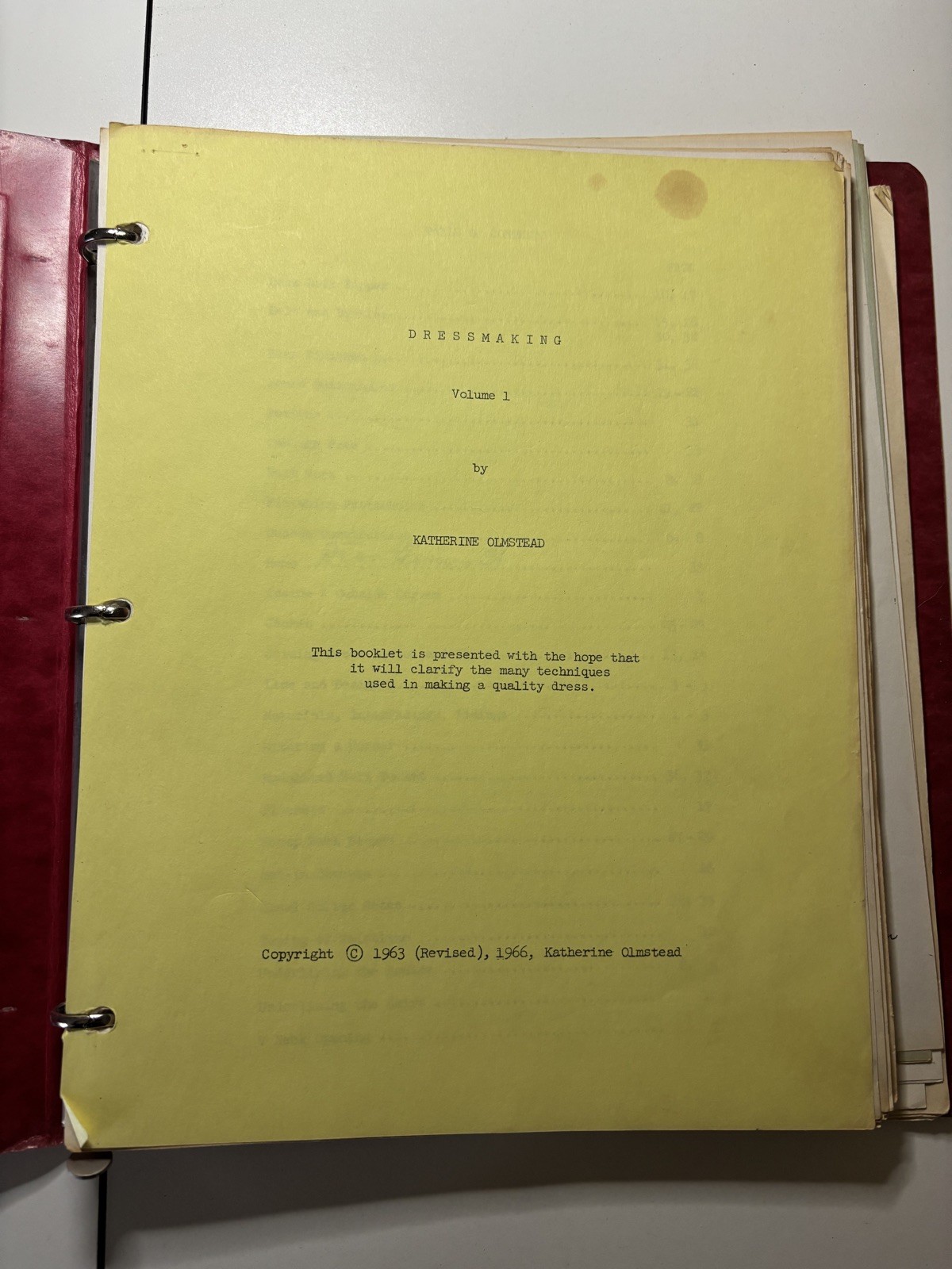 Virginia Polytechnic Inst. & other Sewing/Dressmaking Lessons & Texts-Vintage