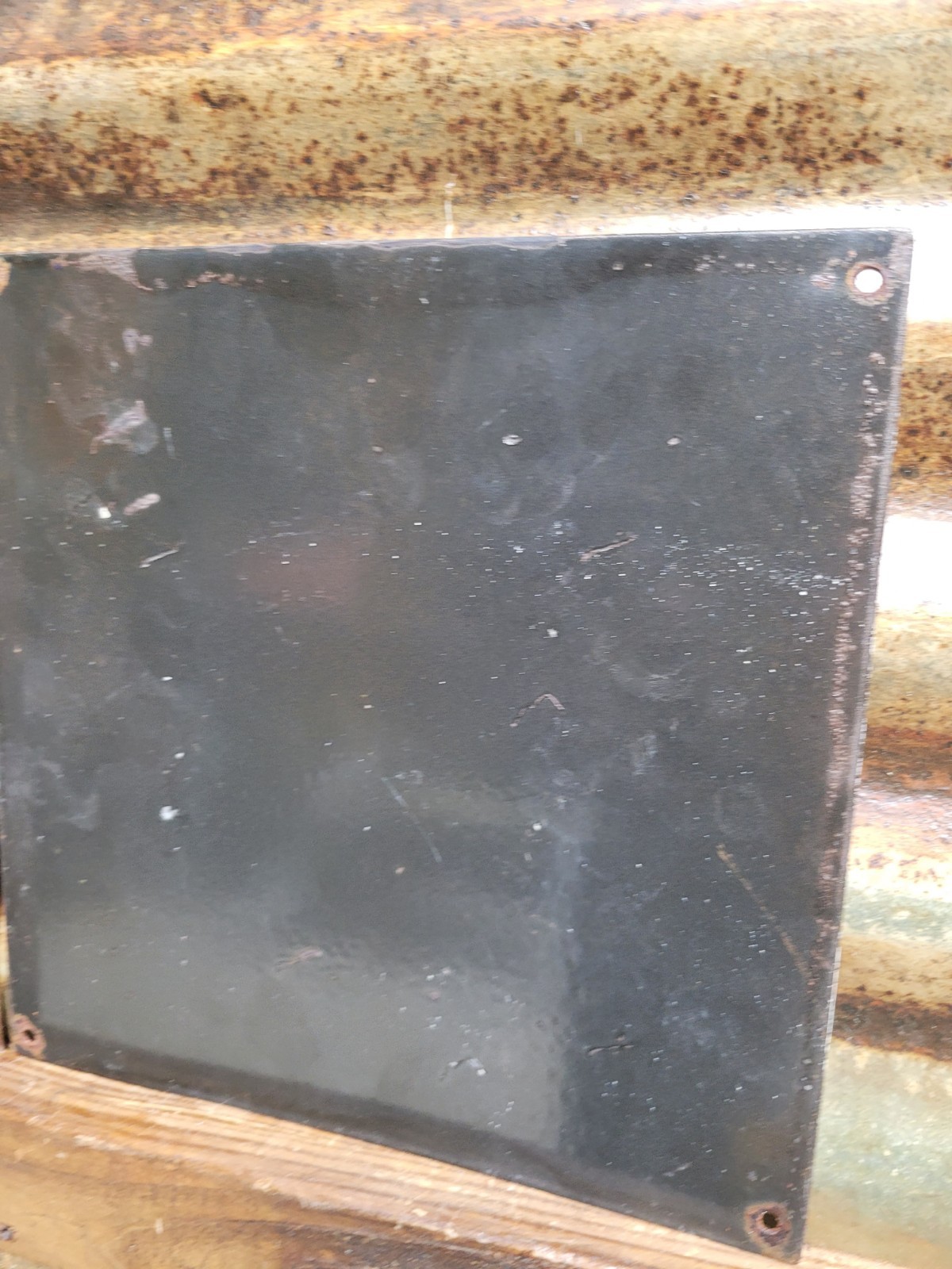 VINTAGE JESUS PORCELAIN SIGN OLD BAPTIST CHURCH RELIGIOUS BIBLE BEAUMONT TX GOD