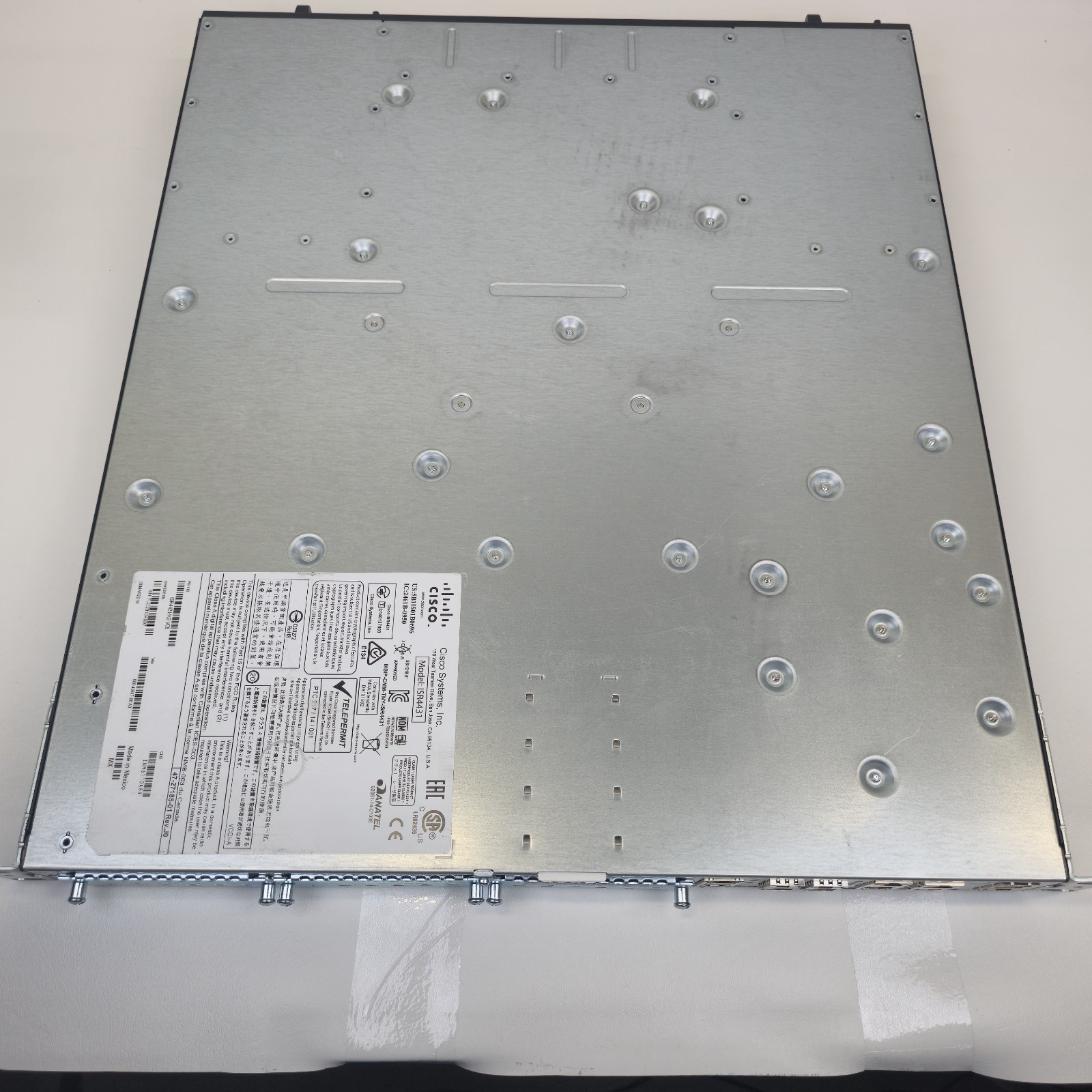 Cisco 4400 Series ISR4431/K9 Integrated Service Router NO AC