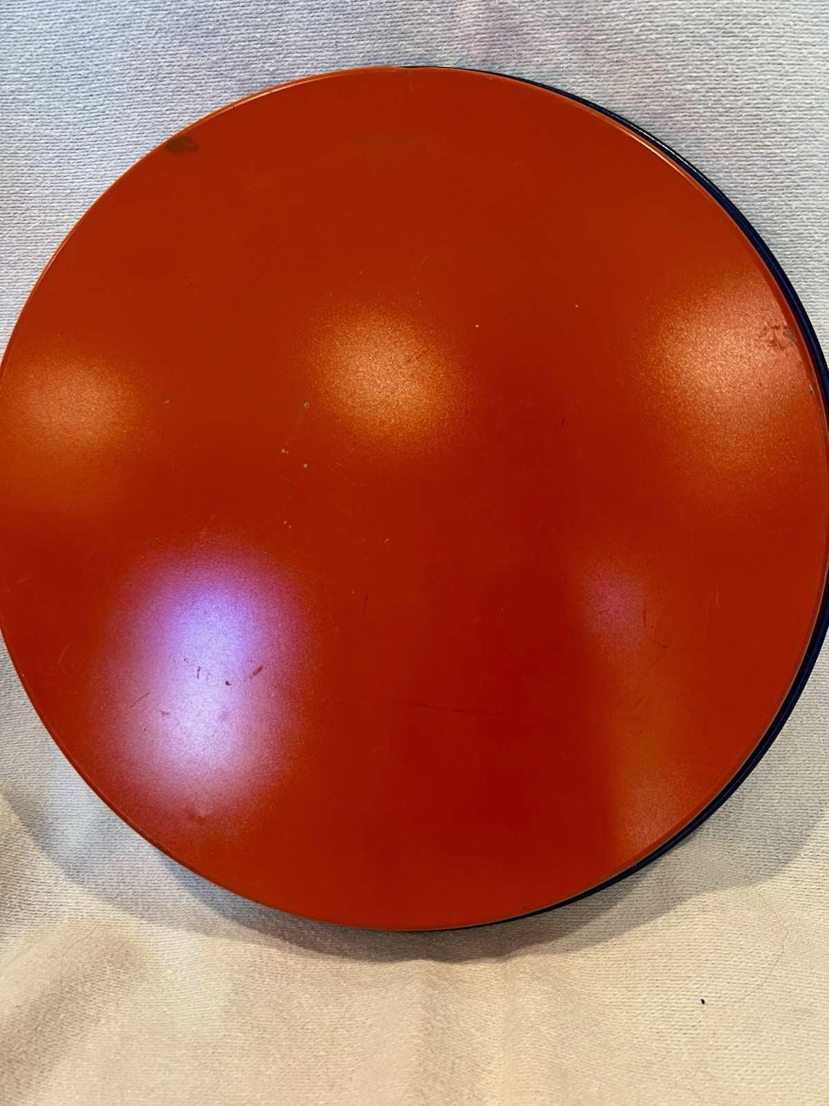 ORANGE CRUSH SODA Tin Serving Tray, 12” With Bottle ￼￼