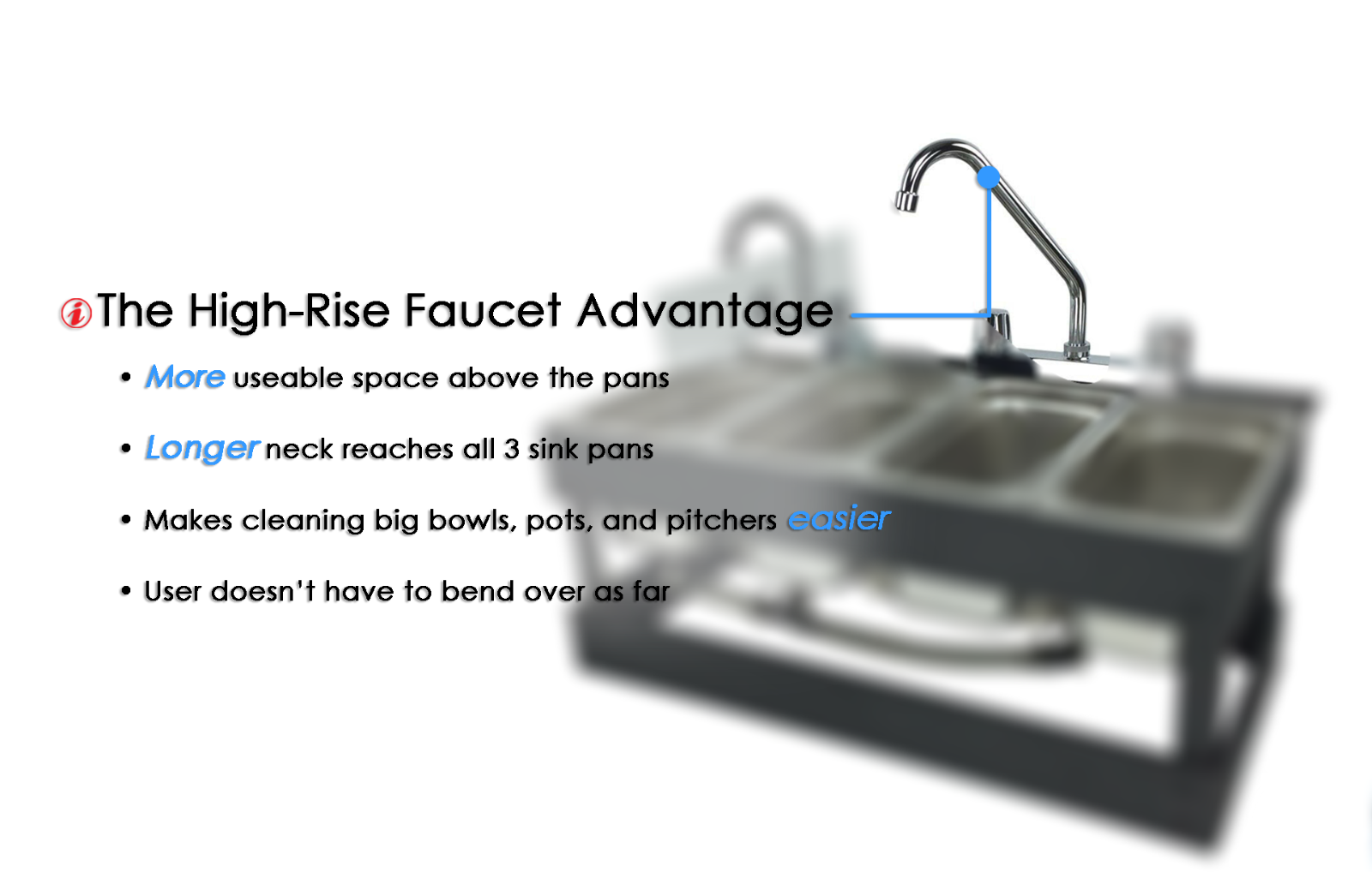 Portable Sink Mobile Concession, 4 Compartment sink, Table Top Sink
