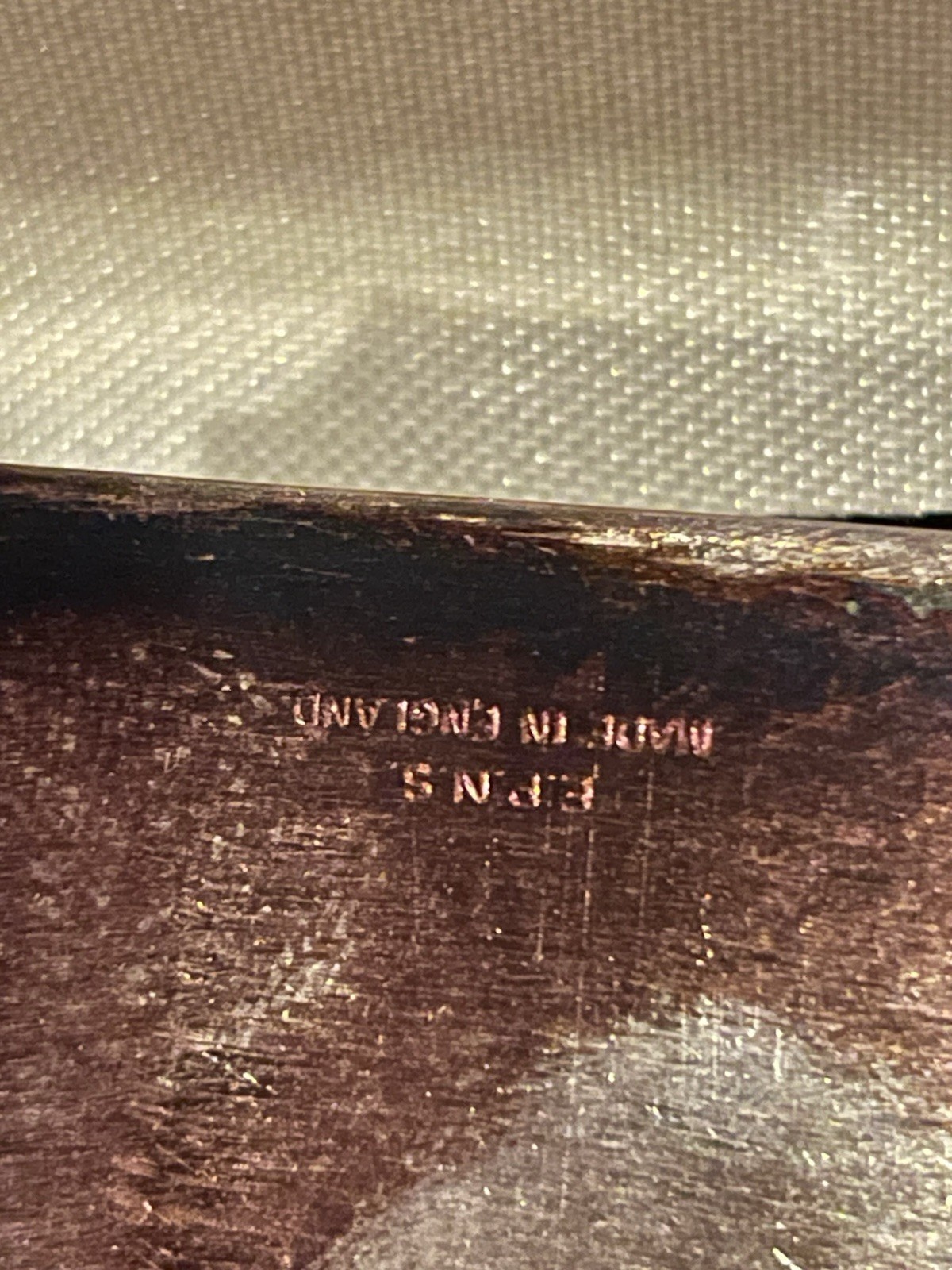 Vintage Harman Brothers Aristocrat Silver Plated Eau Dentifrice Bottle Label Box