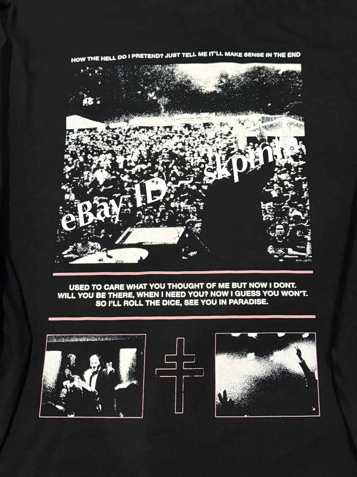 PRESIDENT Shirt Long Sleeve X-Large 💯 Official Merch 2026 US Tour X-Large *NEW*