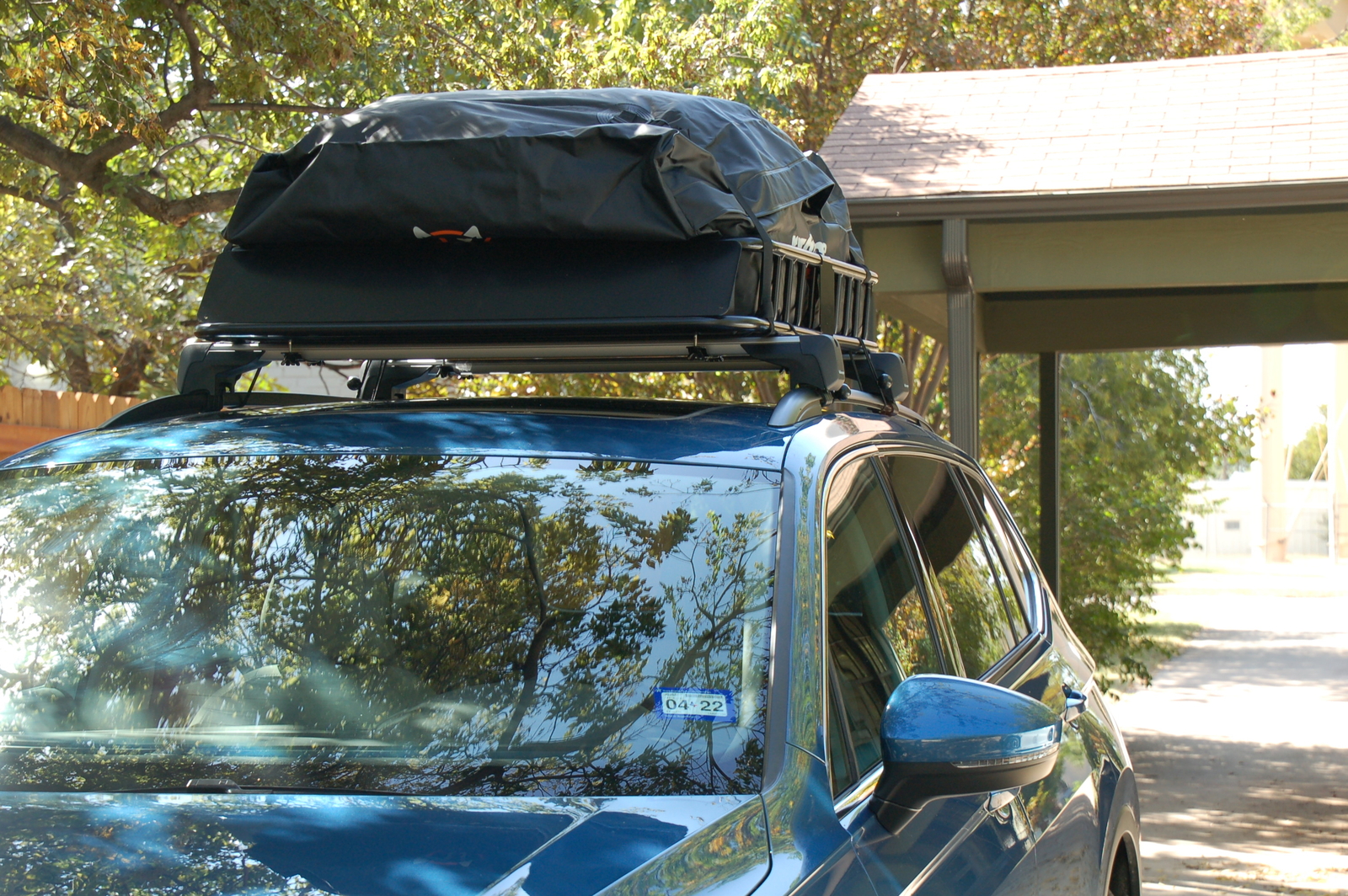 64" x 39" Universal Blcak Roof Rack Cargo Carrier Basket SUV Top Holder 250 LBS