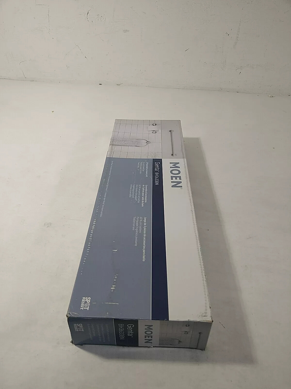 Moen Genta 3-Piece Bath Hardware Set Brushed Nickel BH3633BN