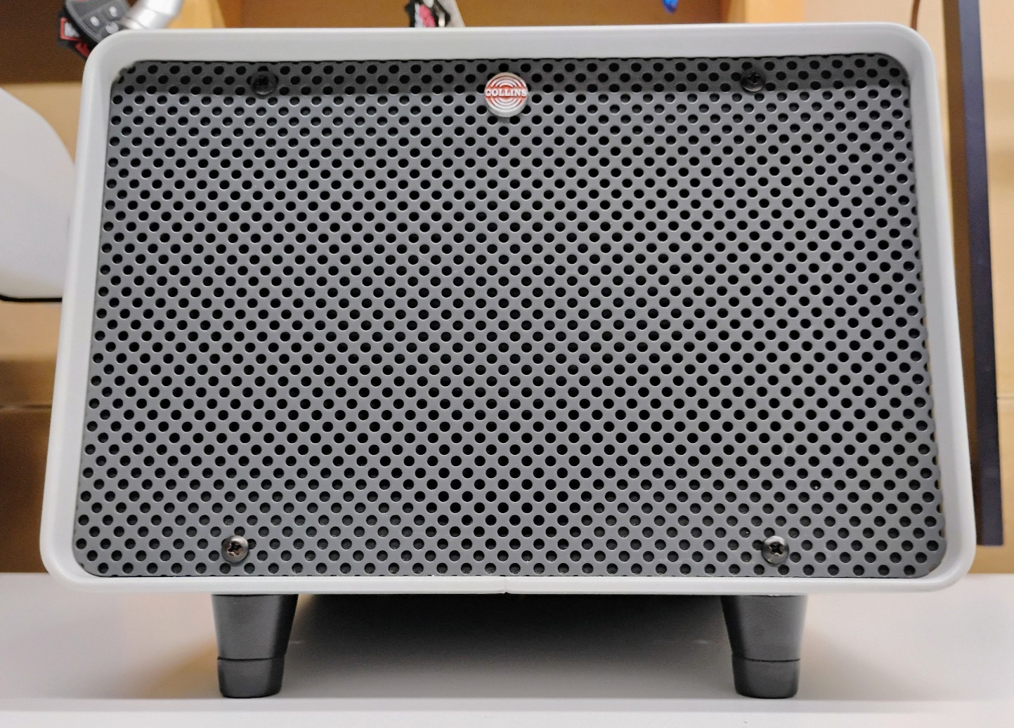 Collins 516F-2 Round Emblem Cabinet ONLY (No Power Supply, No Speaker).