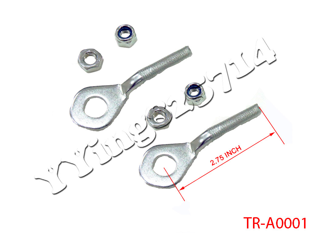 0.4" Chain Tensioner Axle Adjuster 50cc 70cc 90 110cc 125cc ATV Dirt Bike 10mm