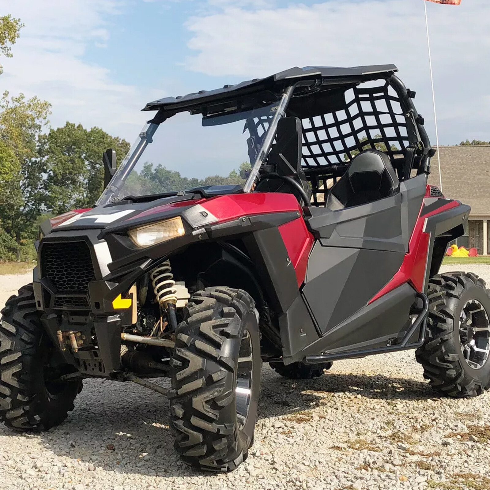 Nerf Bars Rock Sliders Side For Polaris RZR XP 900 1000 Trail 900 S Turbo 14-23