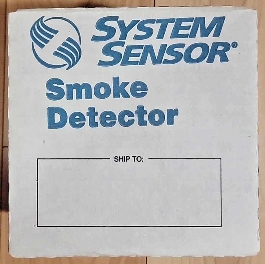 System Sensor Smoke Detector 2424 400 Series Photoelectric - NEW Factory Sealed