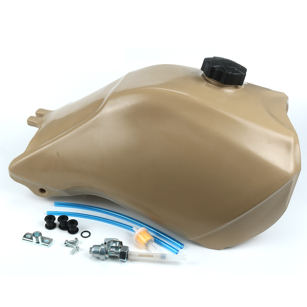 Gas Fuel Tank Fourtrax Beige With Petcock For Honda Trx300 Trx 300 93-2000