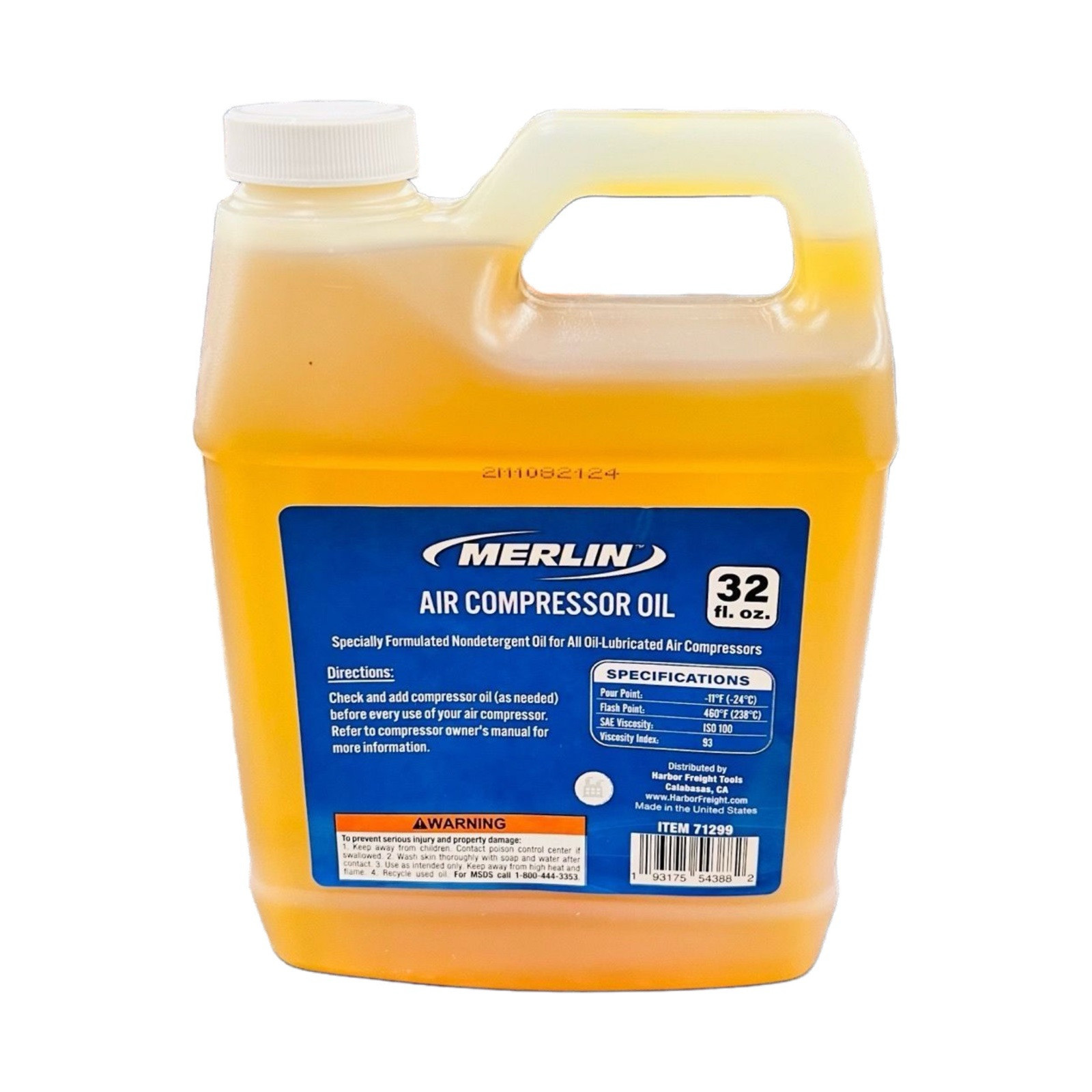 OIL AIR COMPRESSOR OIL NON-DETERGENT & ANTI-FOAMING