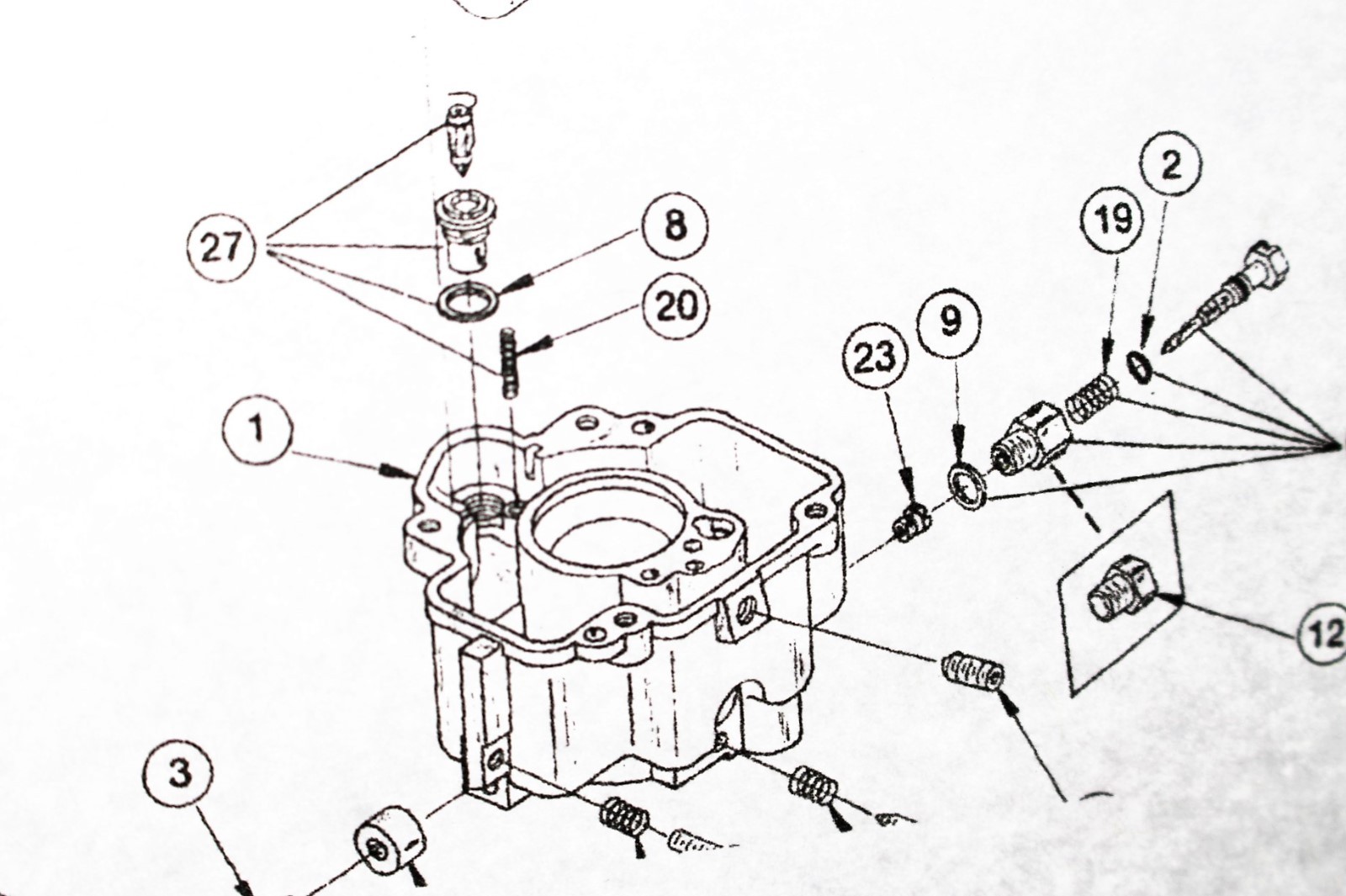 Carburetor Kit fits WALBRO LUA7 LUA-7 Onan 146-0230D 6.5 NH 4.0 BFA 5.0 BGA E43