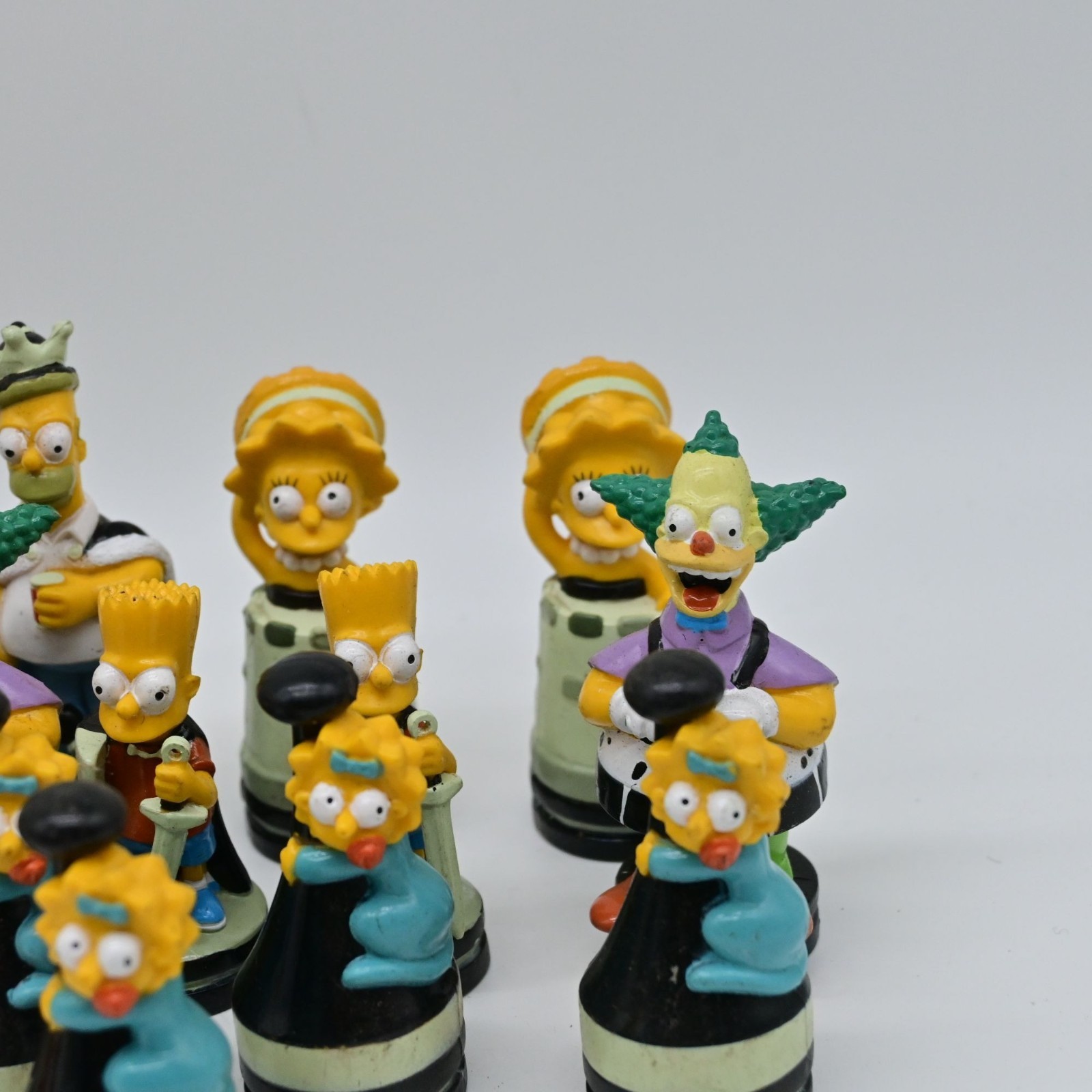 The Simpsons Themed Chess Set - Complete No Board
