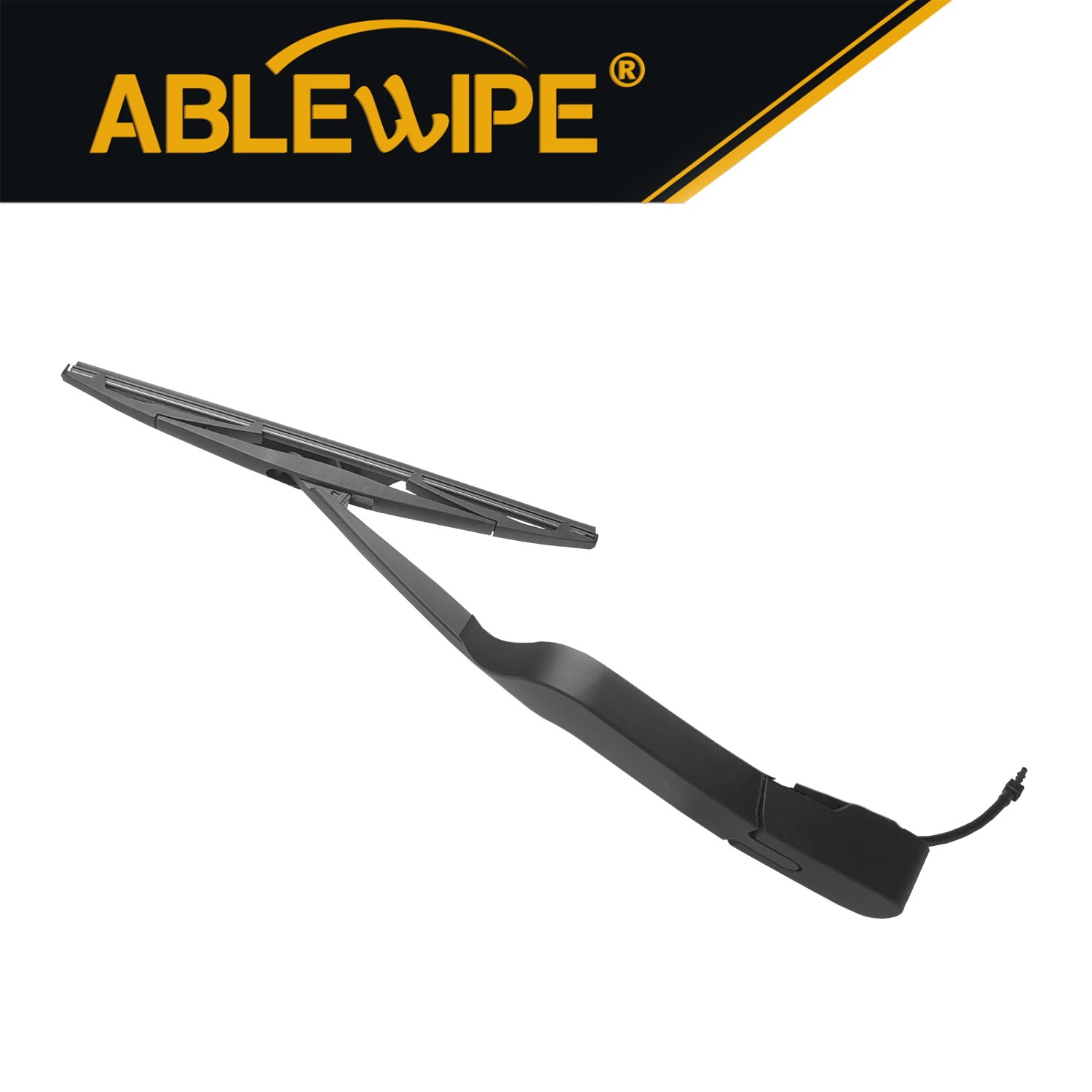 ABLEWIPE Rear and Arm Wiper Blade 12"+15" Fit for 2012-2007 GMC Acadia, 2pcs