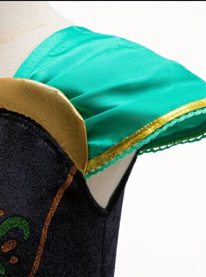 NEW Princess Ana Frozen Dress Girls Halloween Costume