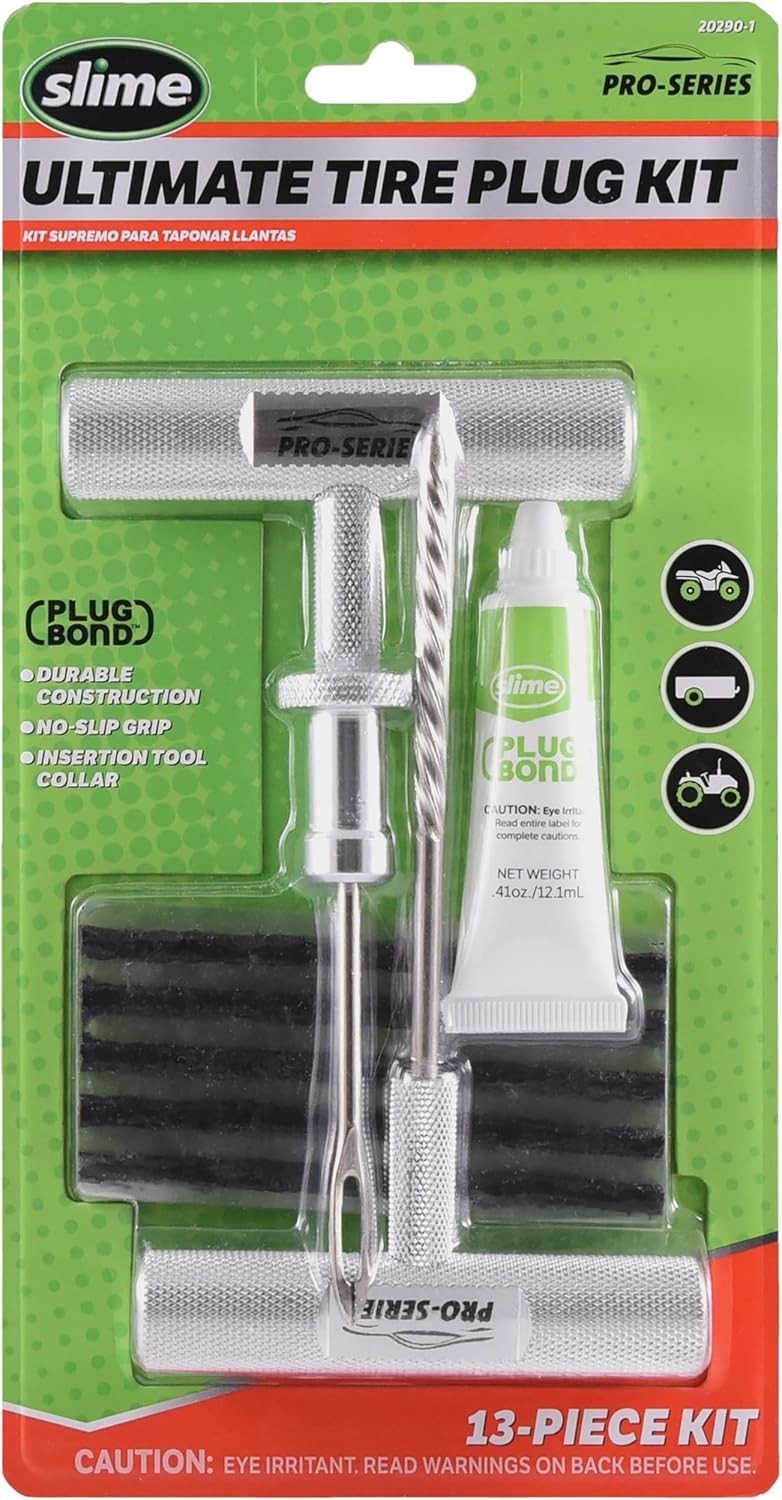 SLIME - Ultimate Tire Plug Kit - 13 Piece PRO SERIES
