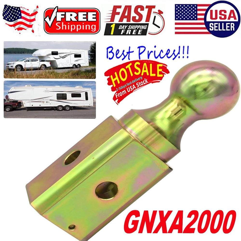 GNXA2000 Gooseneck Turn Over Ball 2-5/16 Replacement Gooseneck Hitch Ball
