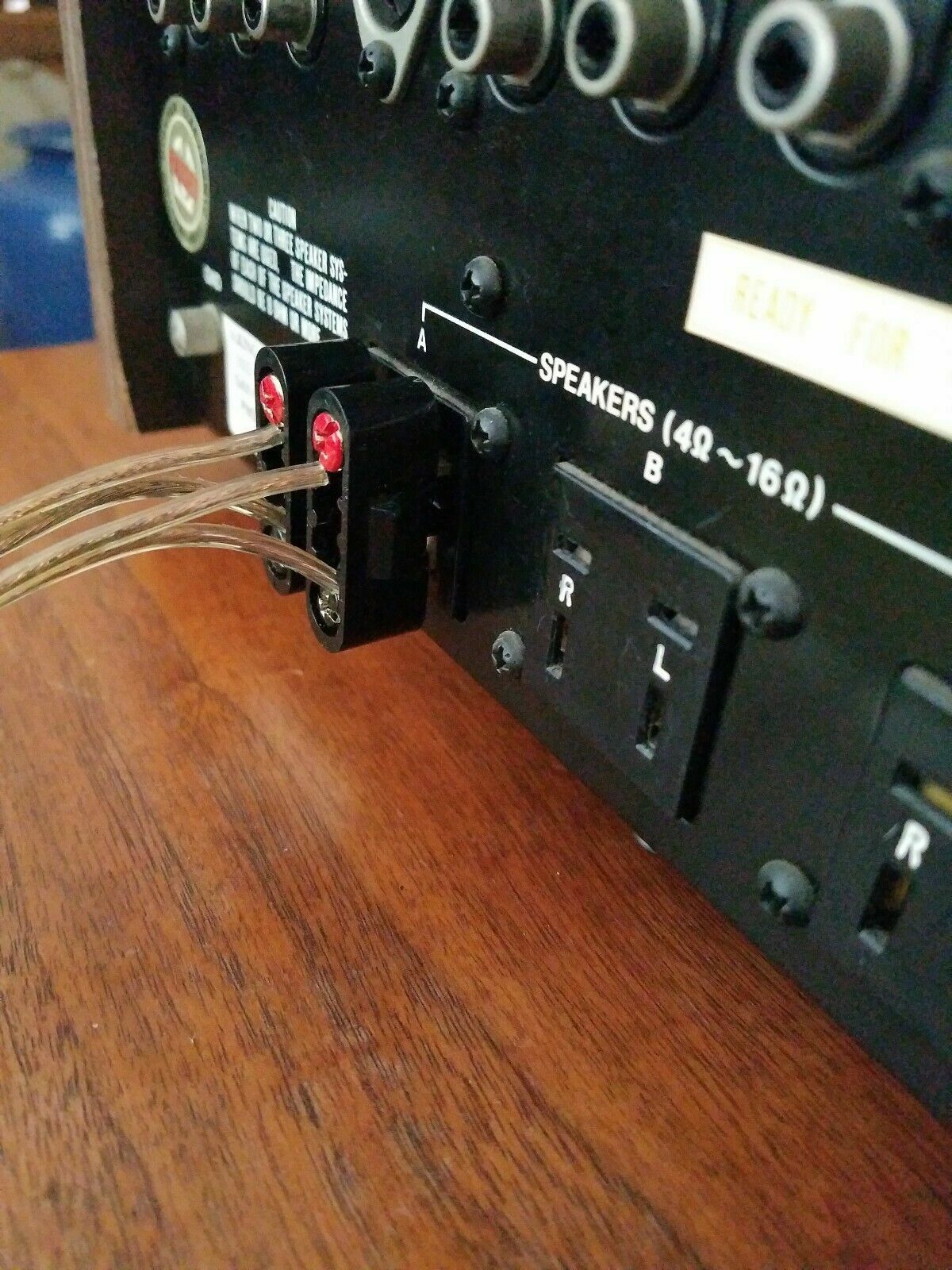 4 Plugs Pioneer Speaker Connectors SX-2500 SX-6000 SX-9000 QX-8000 QX-9900