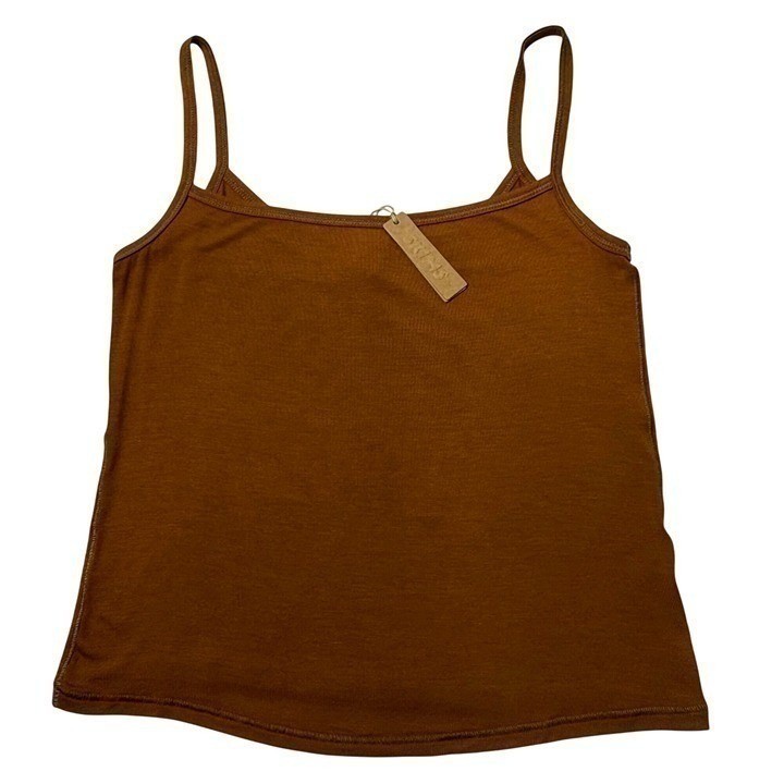 SKIMS Sleep Tank + Sleep Pants Set Copper XL